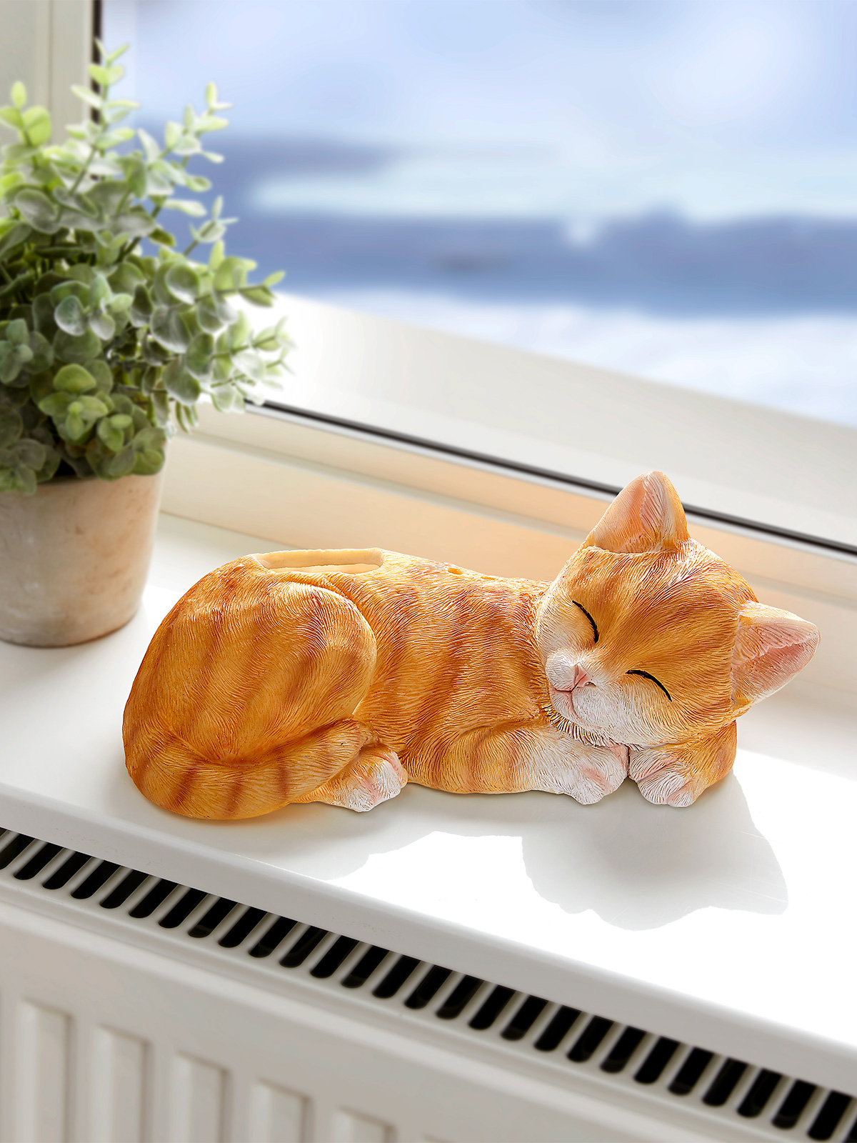 Luftbefeuchter „Schlafende Katze“