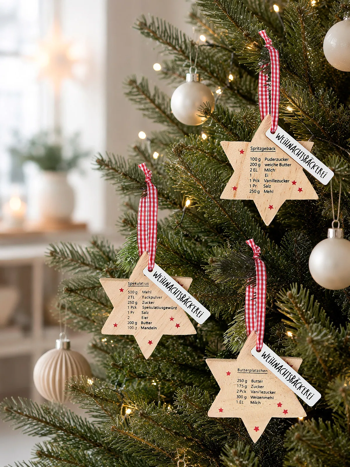 Sternen-Trio „Weihnachtsbäckerei“