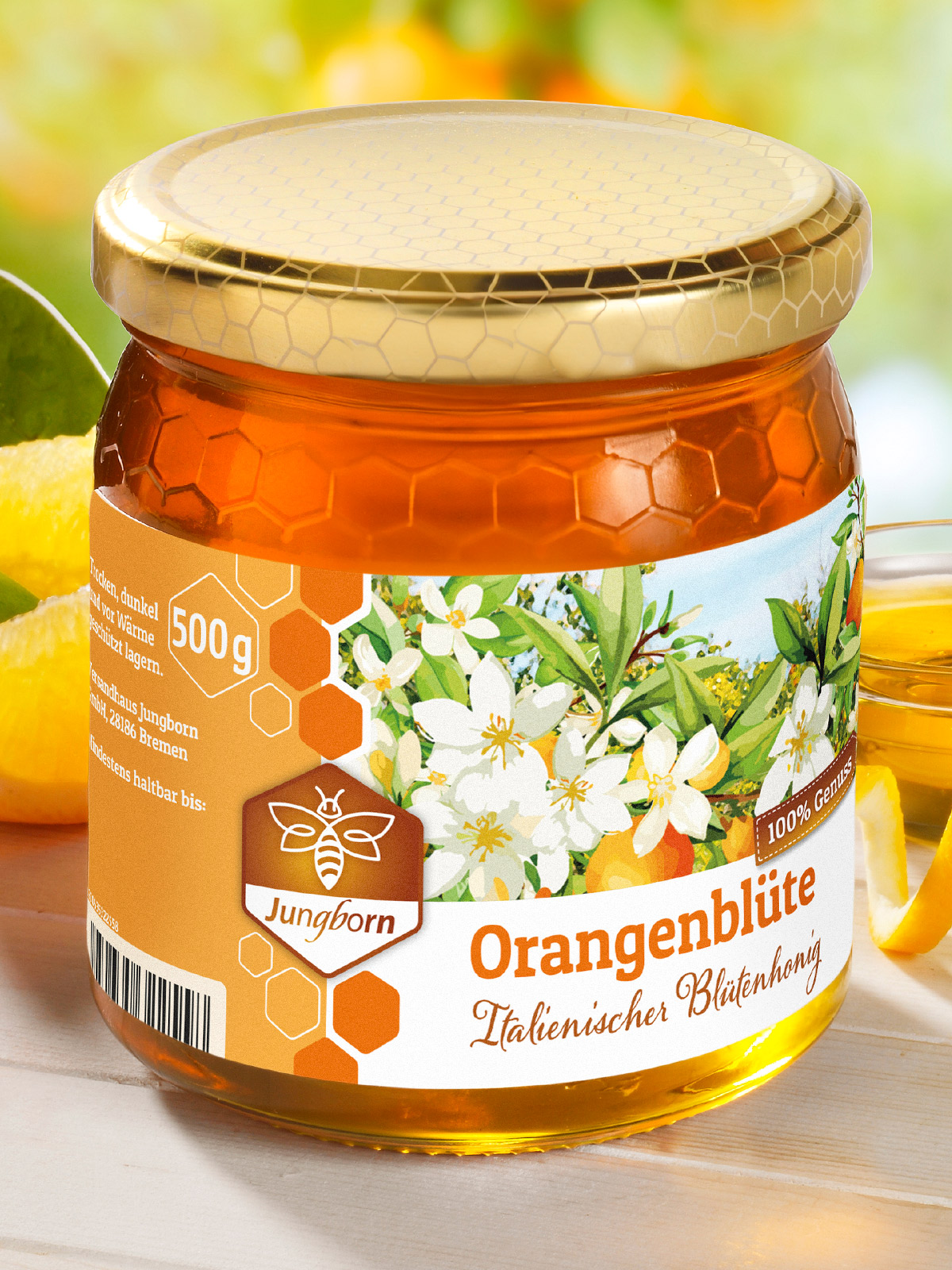 Italienischer Orangenhonig