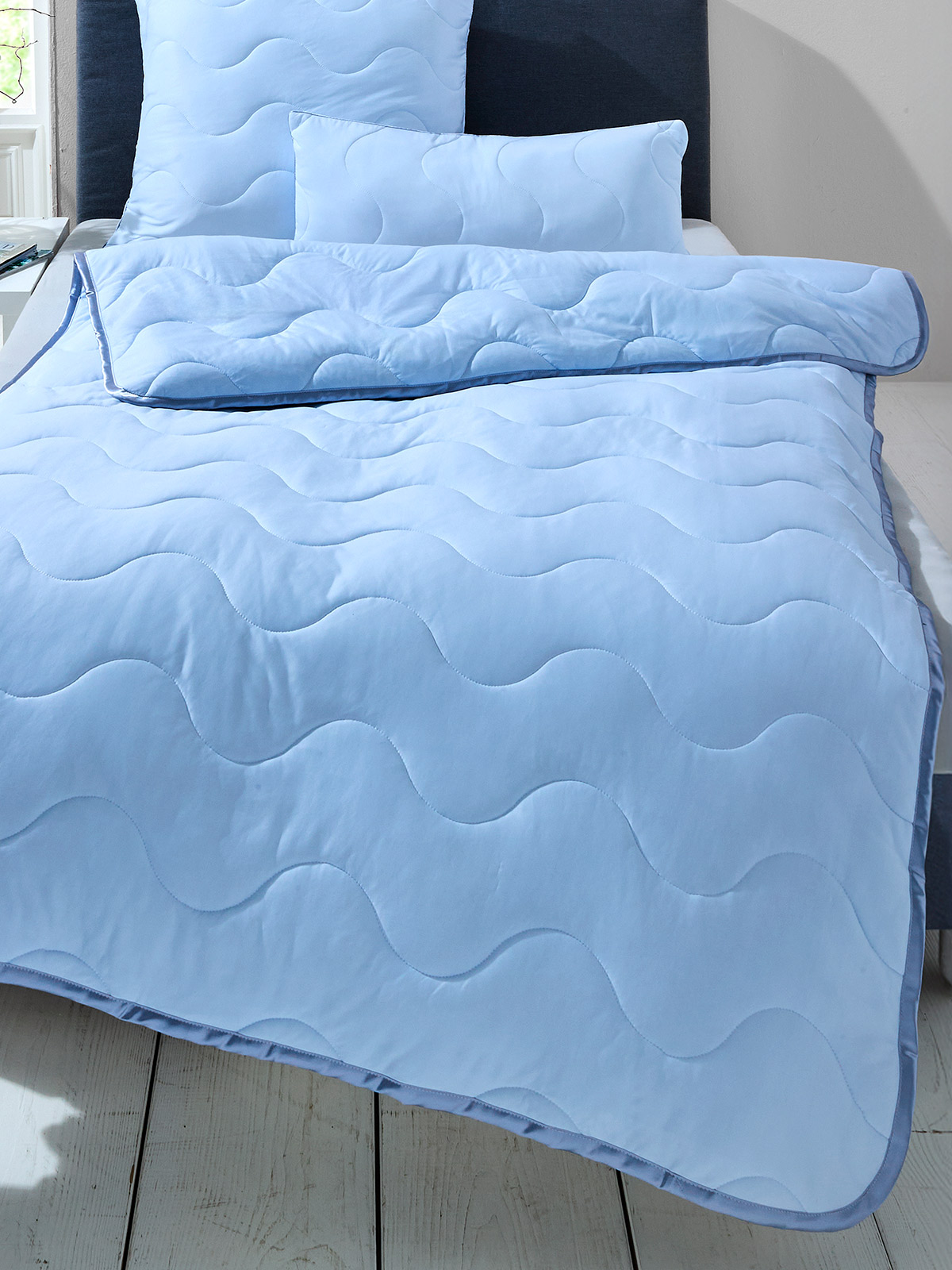 Faserbettenprogramm „Cool“, Steppdecke