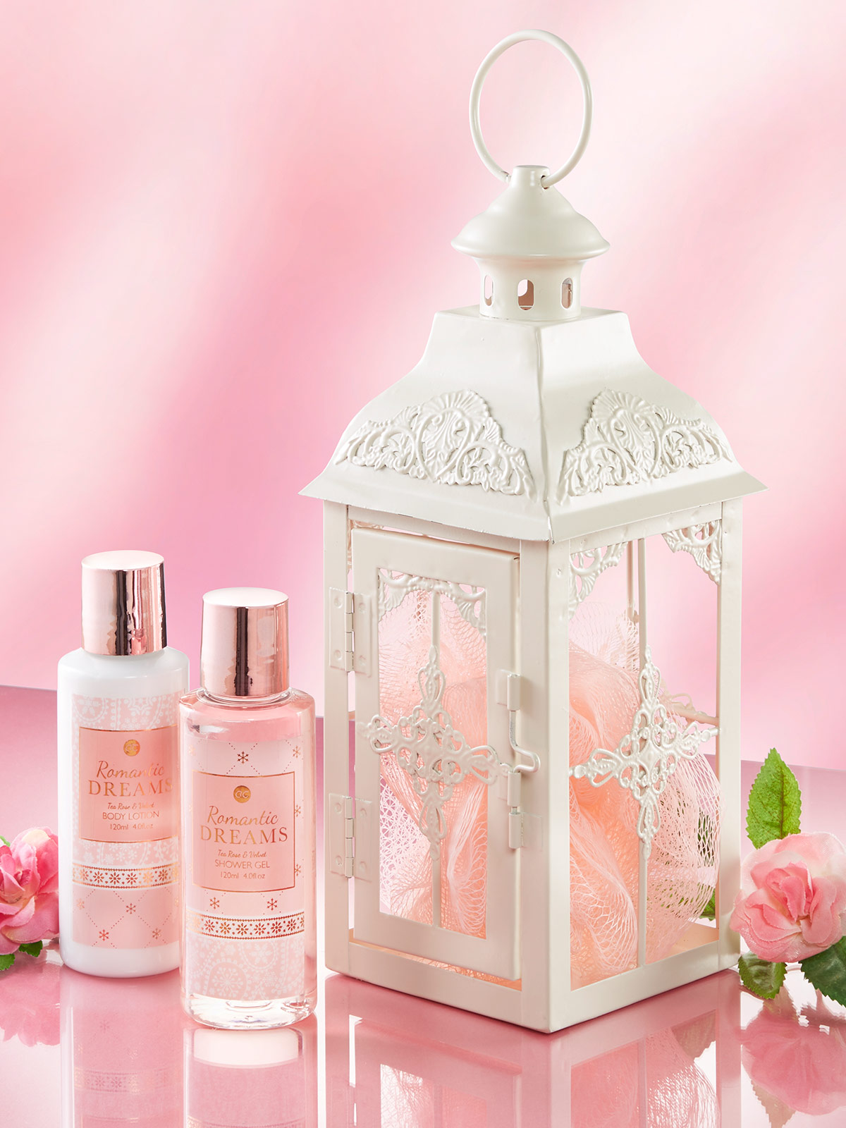 Pflegeset in Laterne 