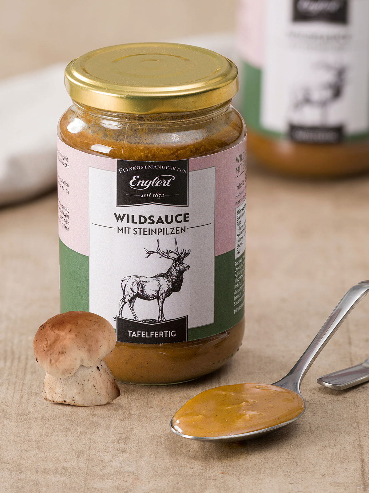 Wildsauce mit Steinpilzen