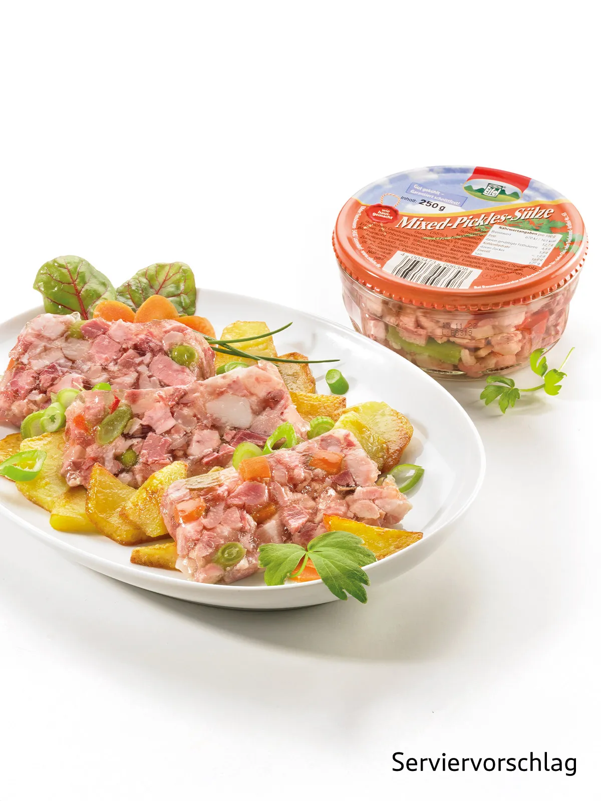 Mixed-Pickles-Sülze