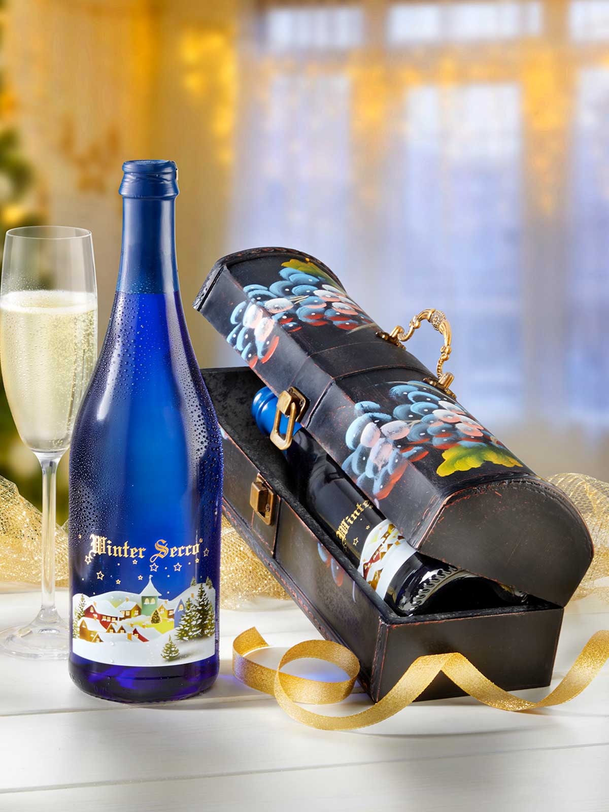 Holzbox „Winter Secco“