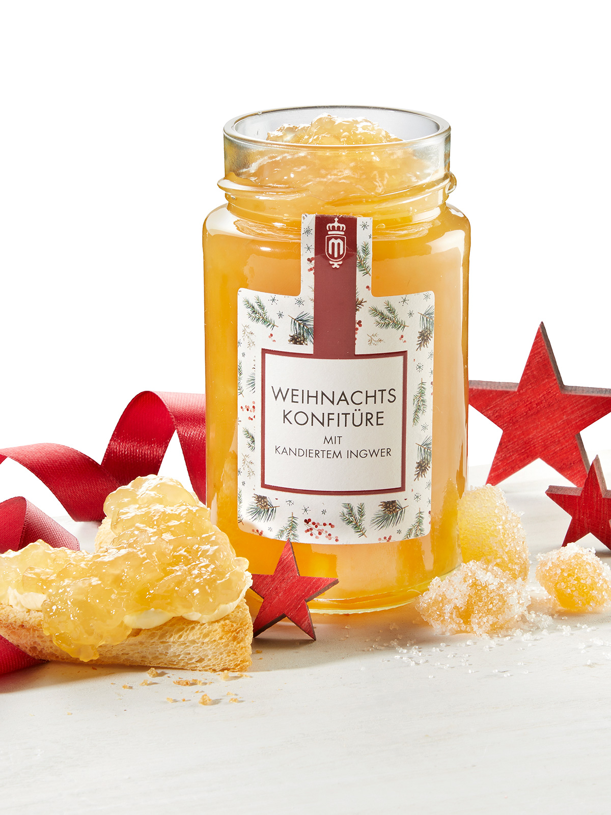 Weihnachtskonfitüre mit Ingwer Weihnachtskonfitüre mit Ingwer
