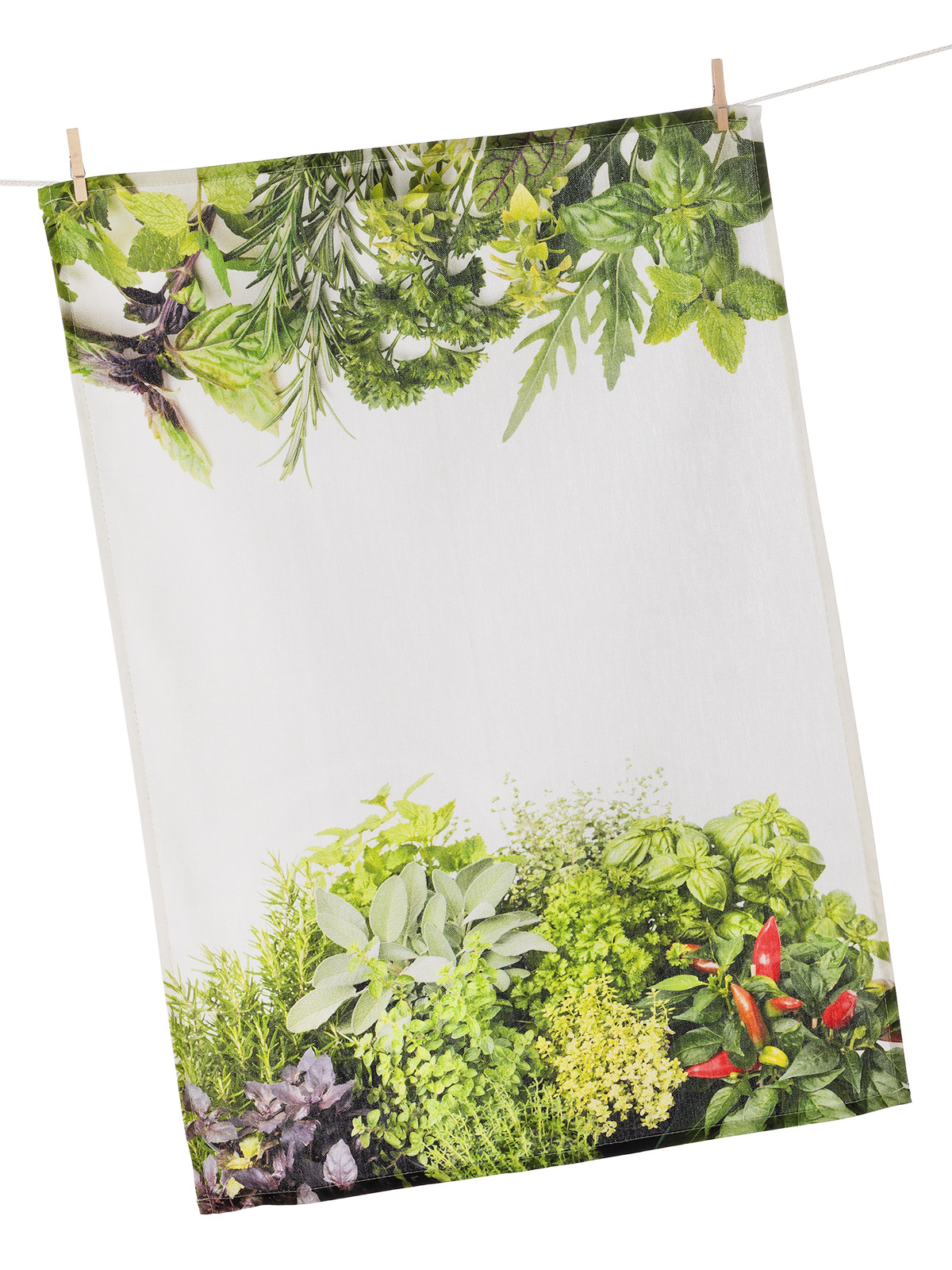 Geschirrtuch „Kräuterbeet“