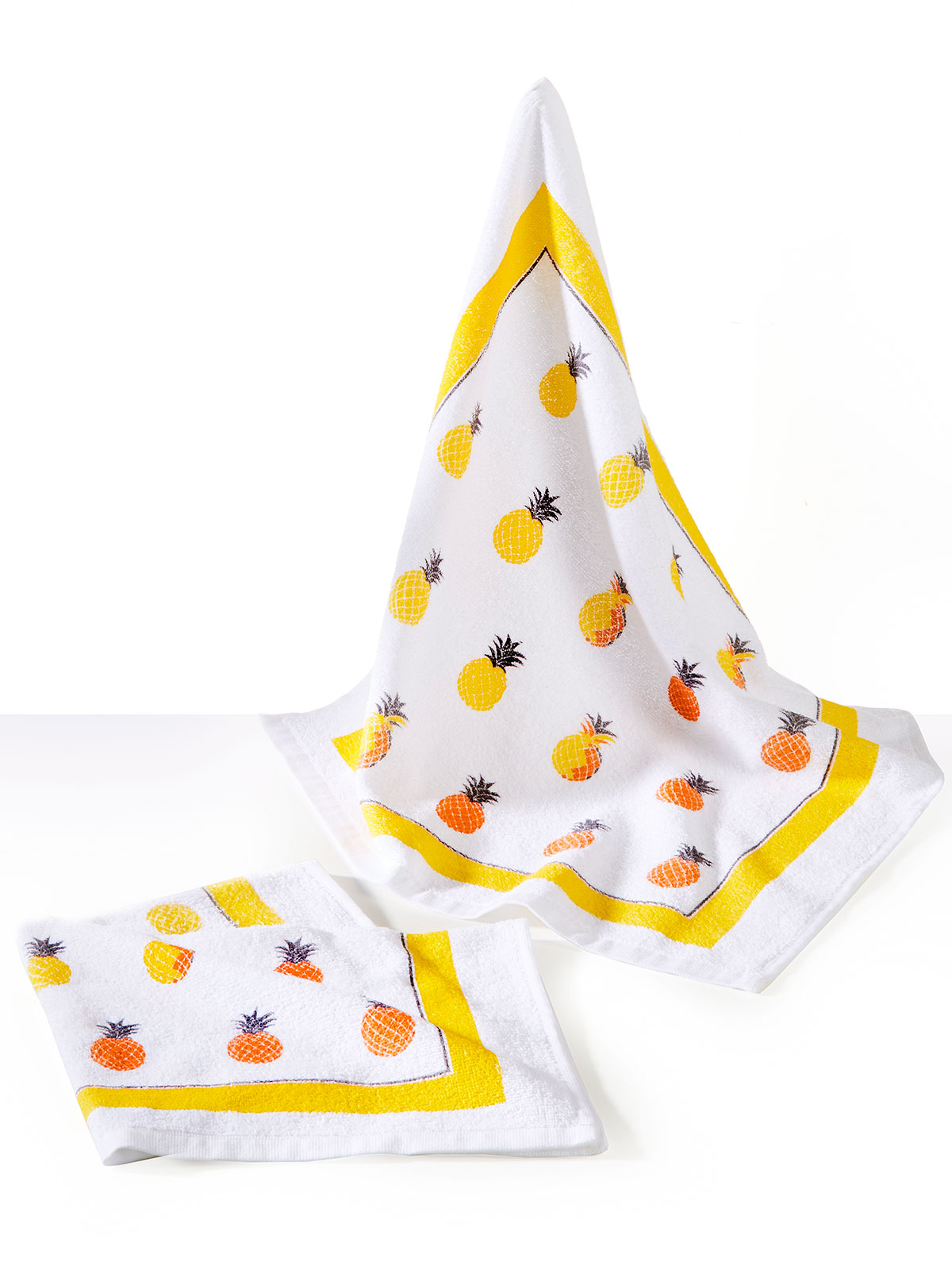 Küchentücher-Duo „Ananas“