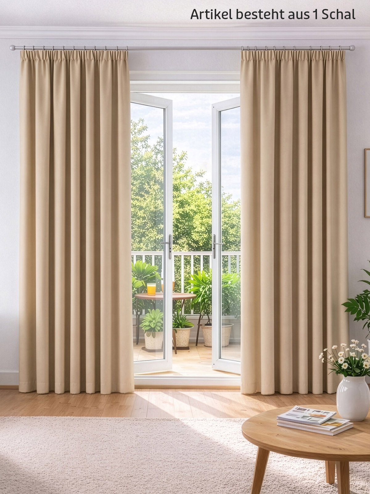 Verdunklungsgardine „Marni“