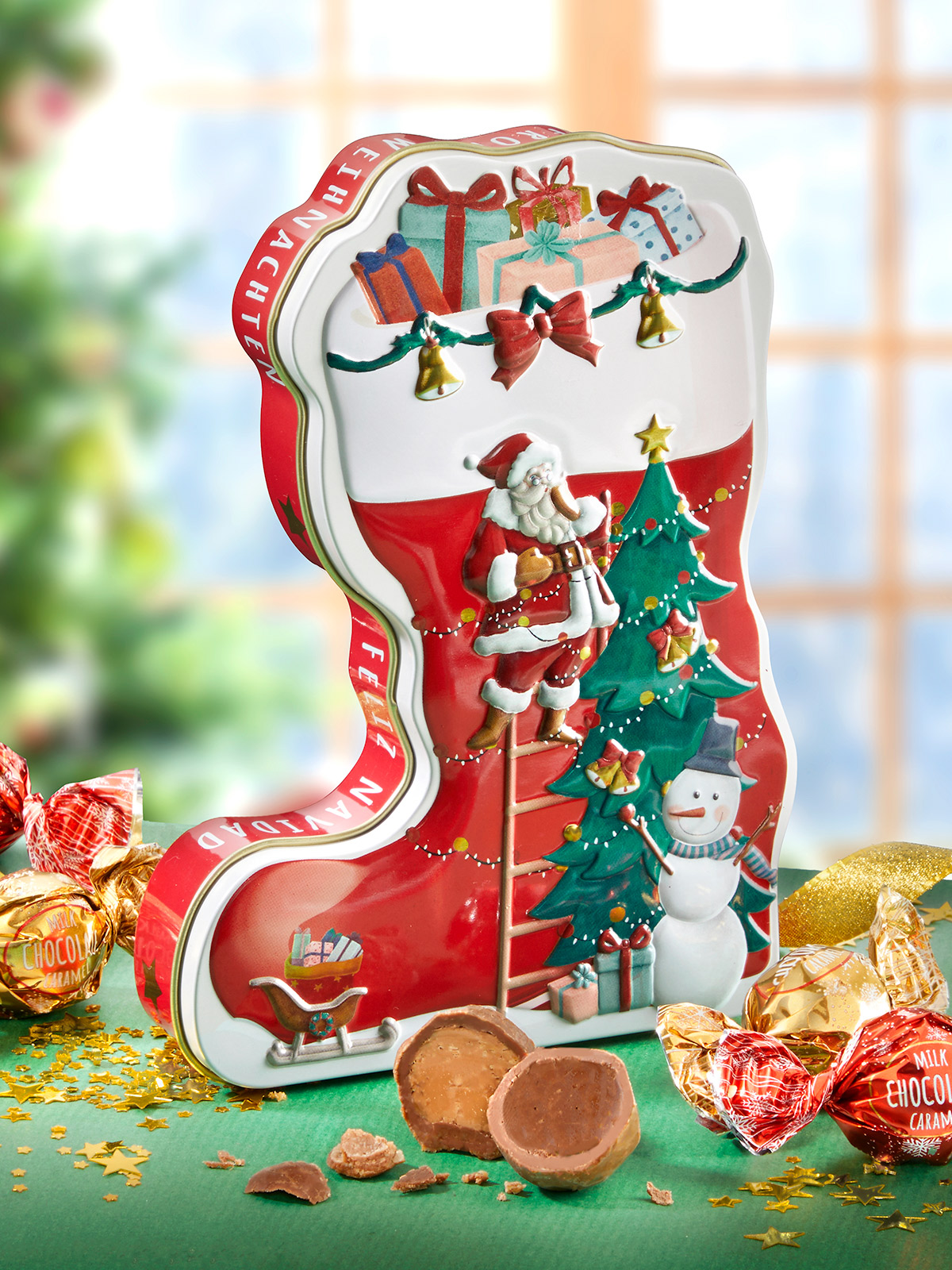 Stiefel-Dose „Joyeux Noël“ Stiefel-Dose „Joyeux Noël“
