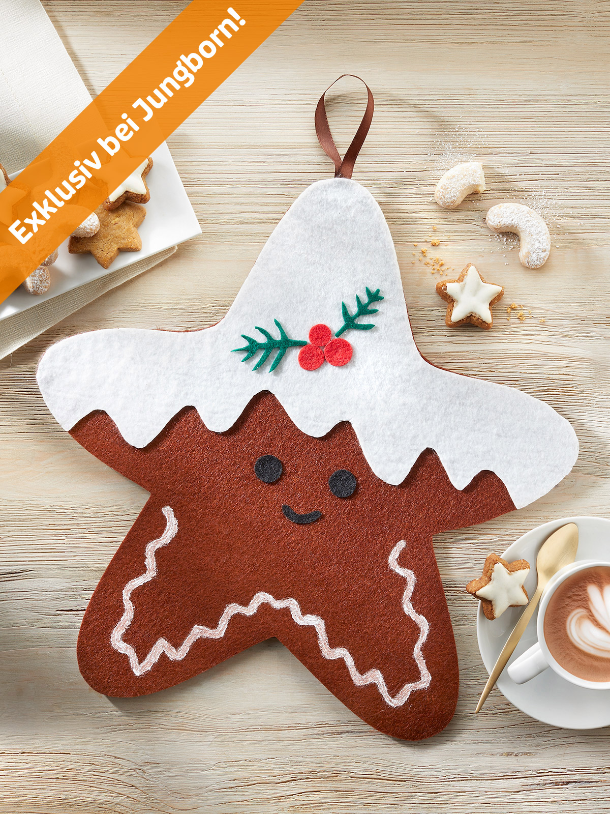 Deko-Hänger/Aufleger „Lebkuchen“