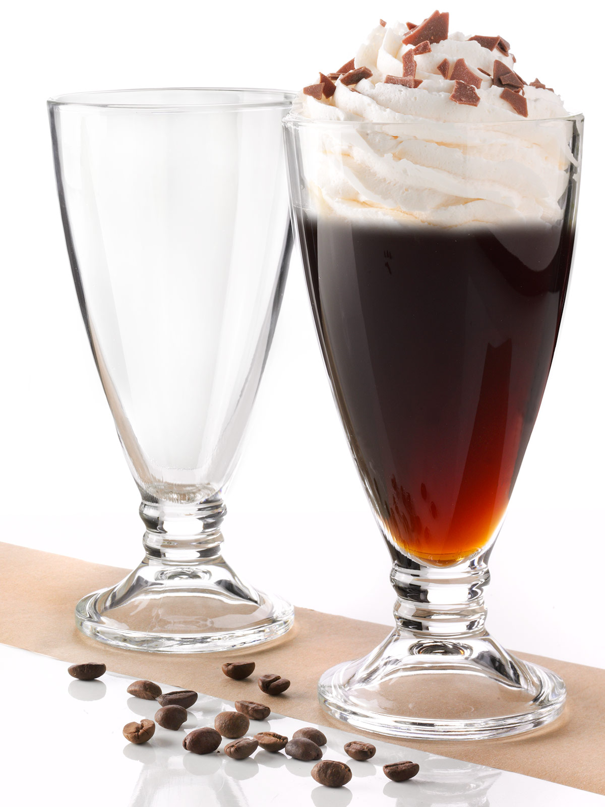 Eiskaffee-Gläser