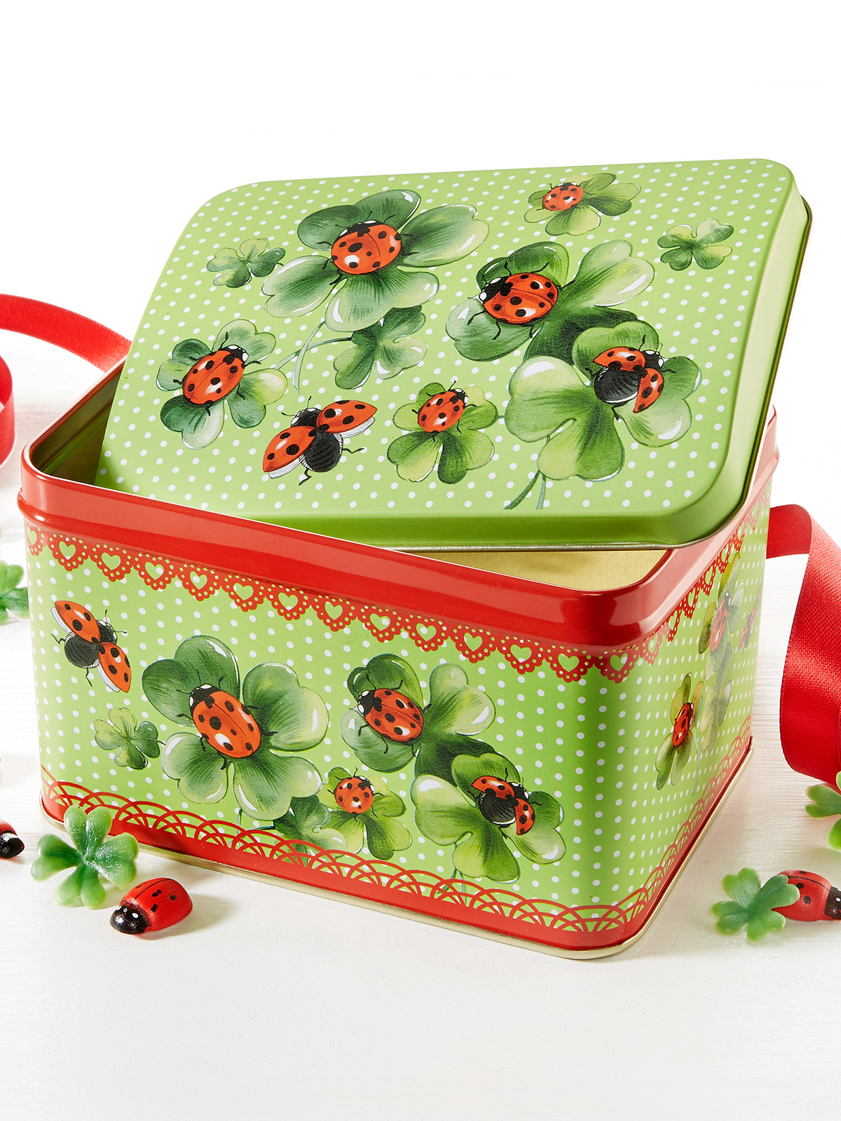 Metalldose „Glückskäfer“