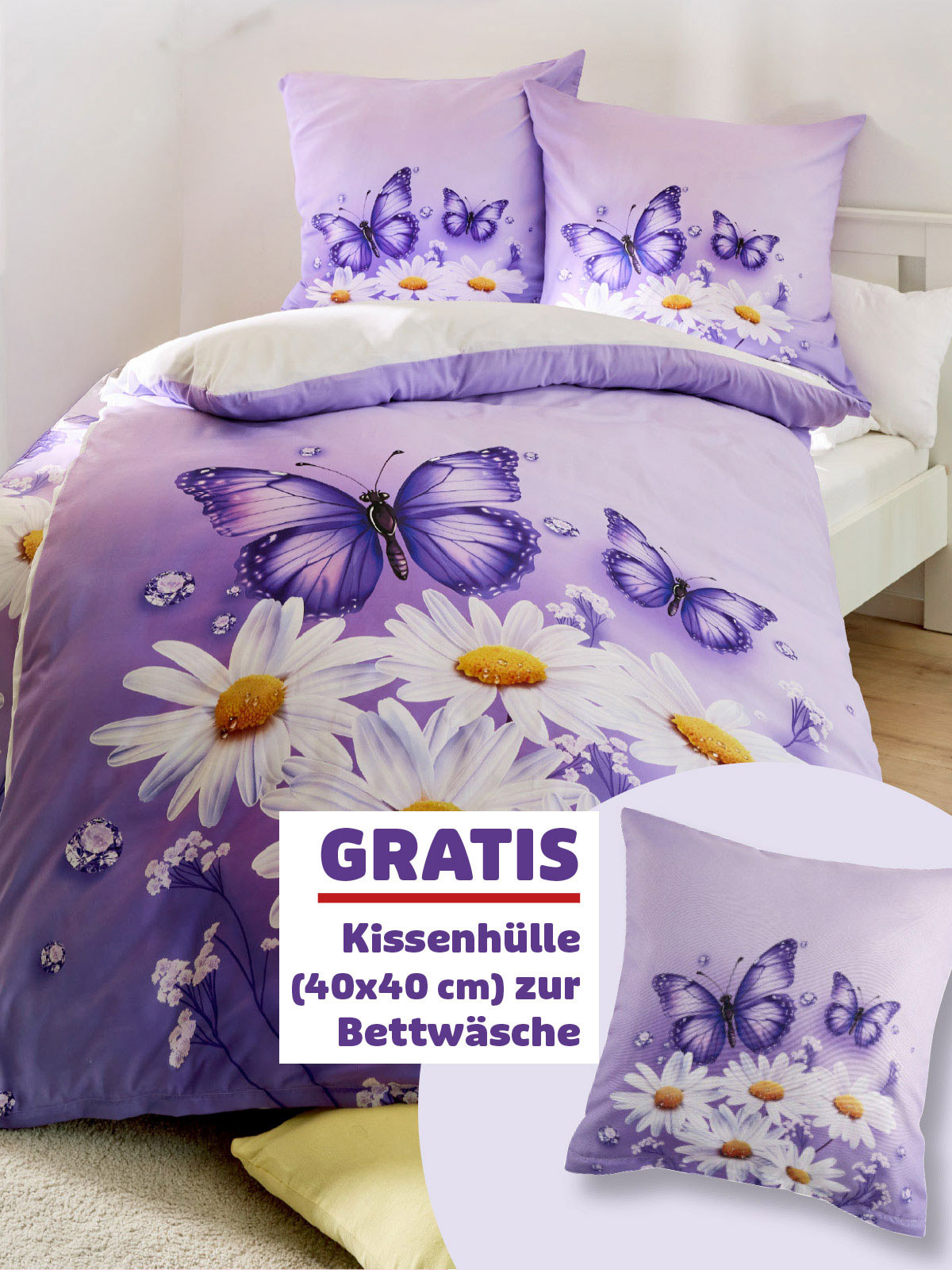 Bettwäsche-Set „Flora“