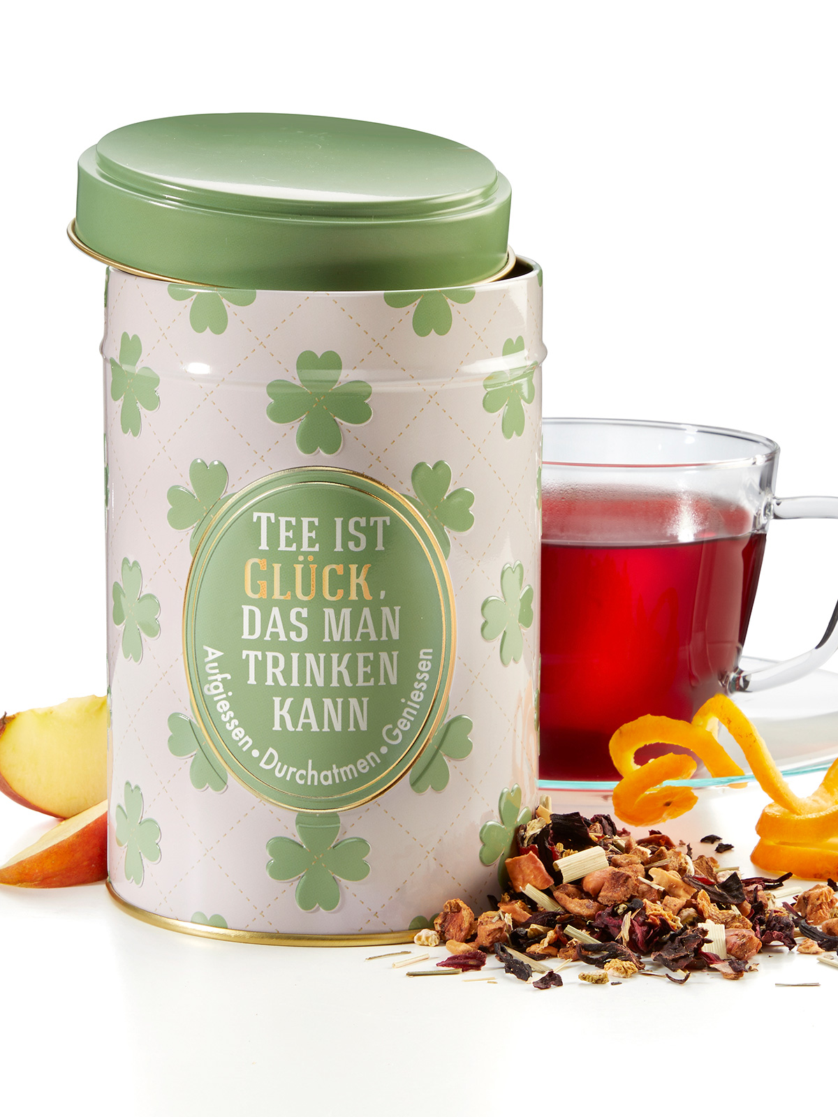Dose „Tee ist Glück…“