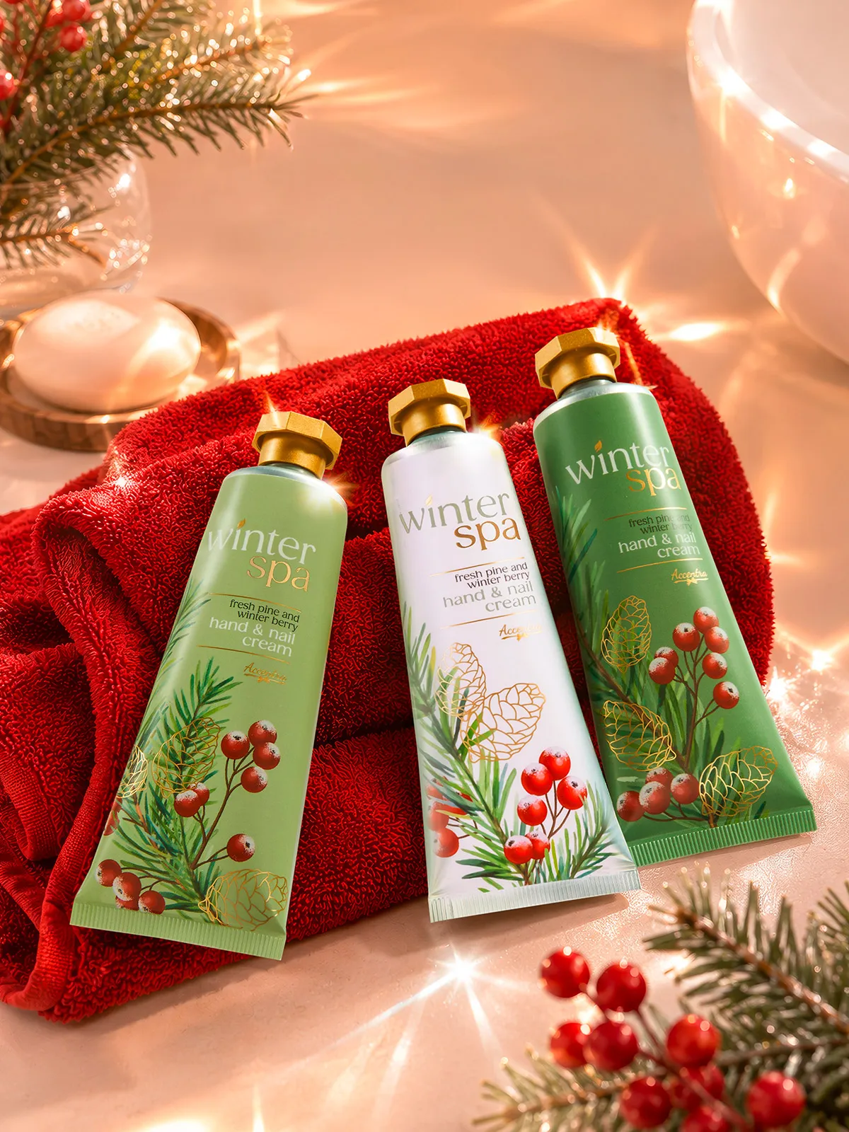 Handcreme-Trio „Winterbeere“