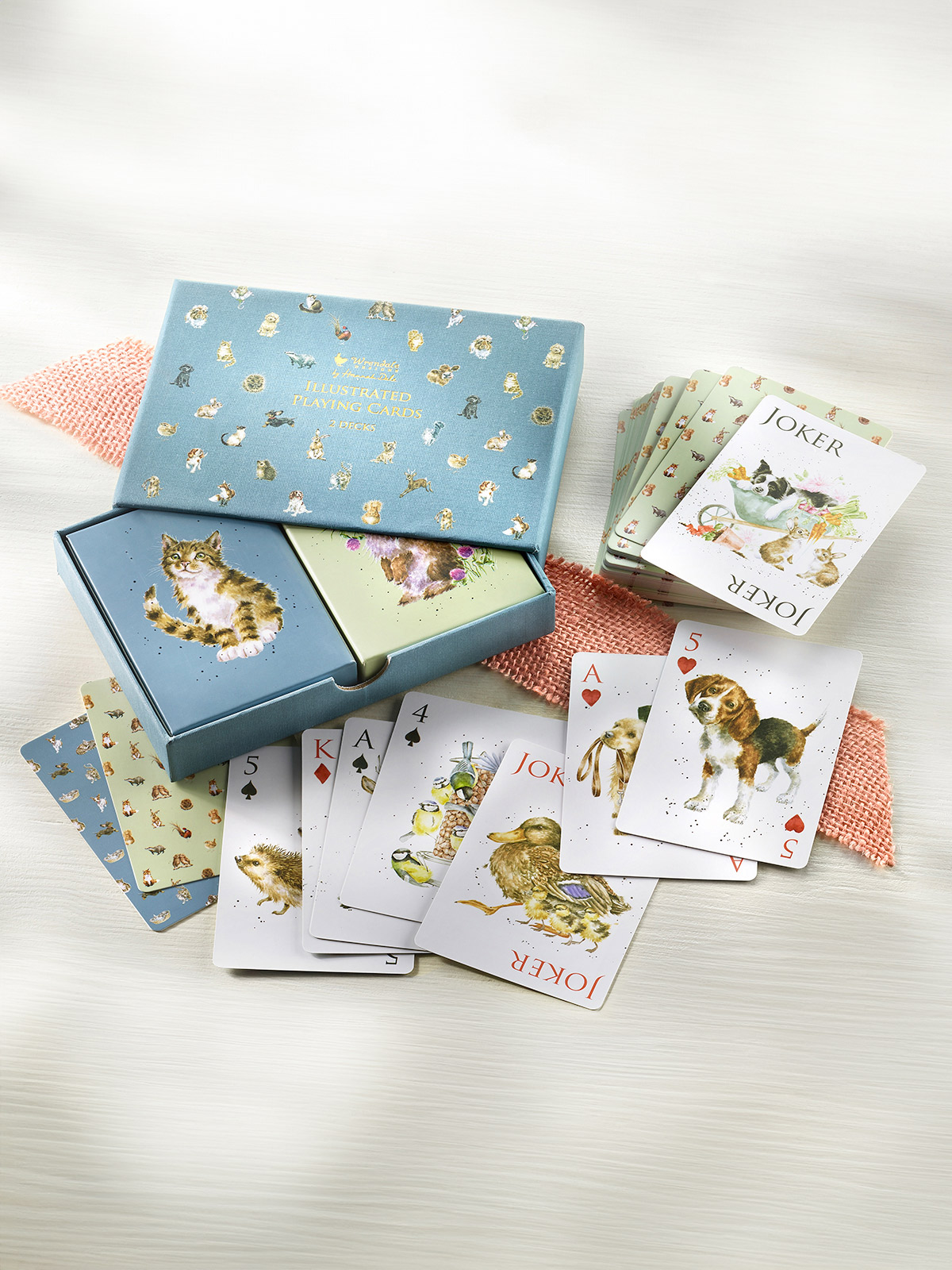 Spielkarten „Tierfreunde“