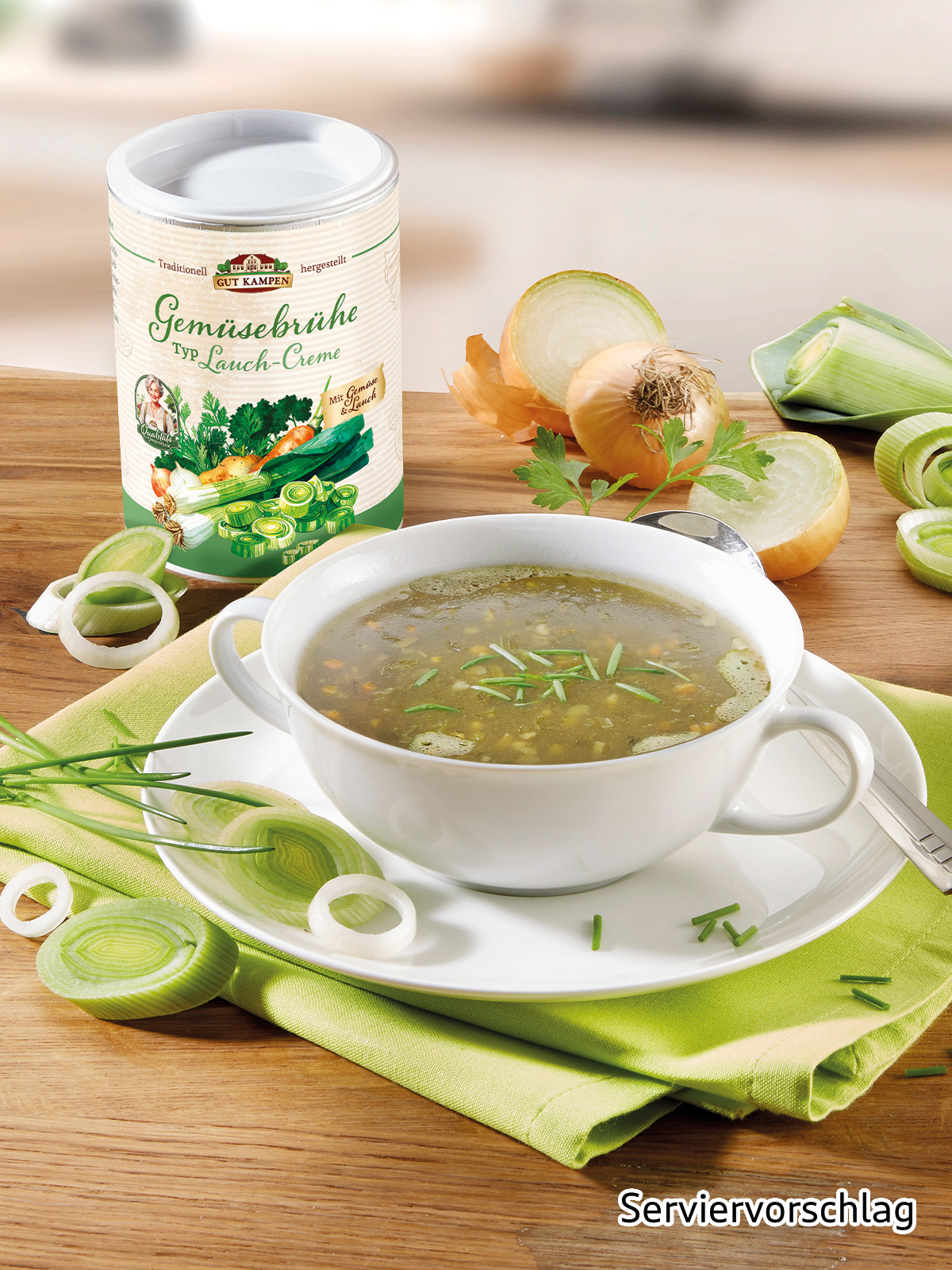 Gemüsebrühe „Lauch“