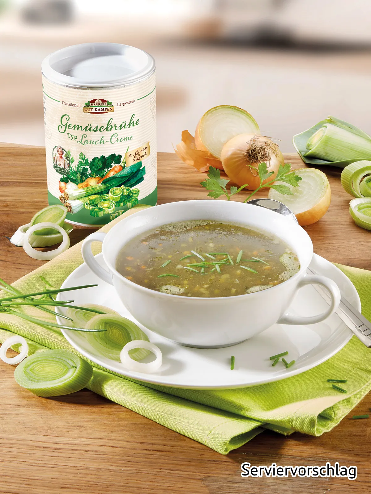 Gemüsebrühe „Lauch“