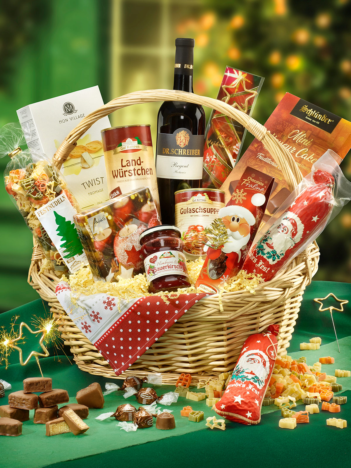 Präsentkorb „Frohe Weihnachten“