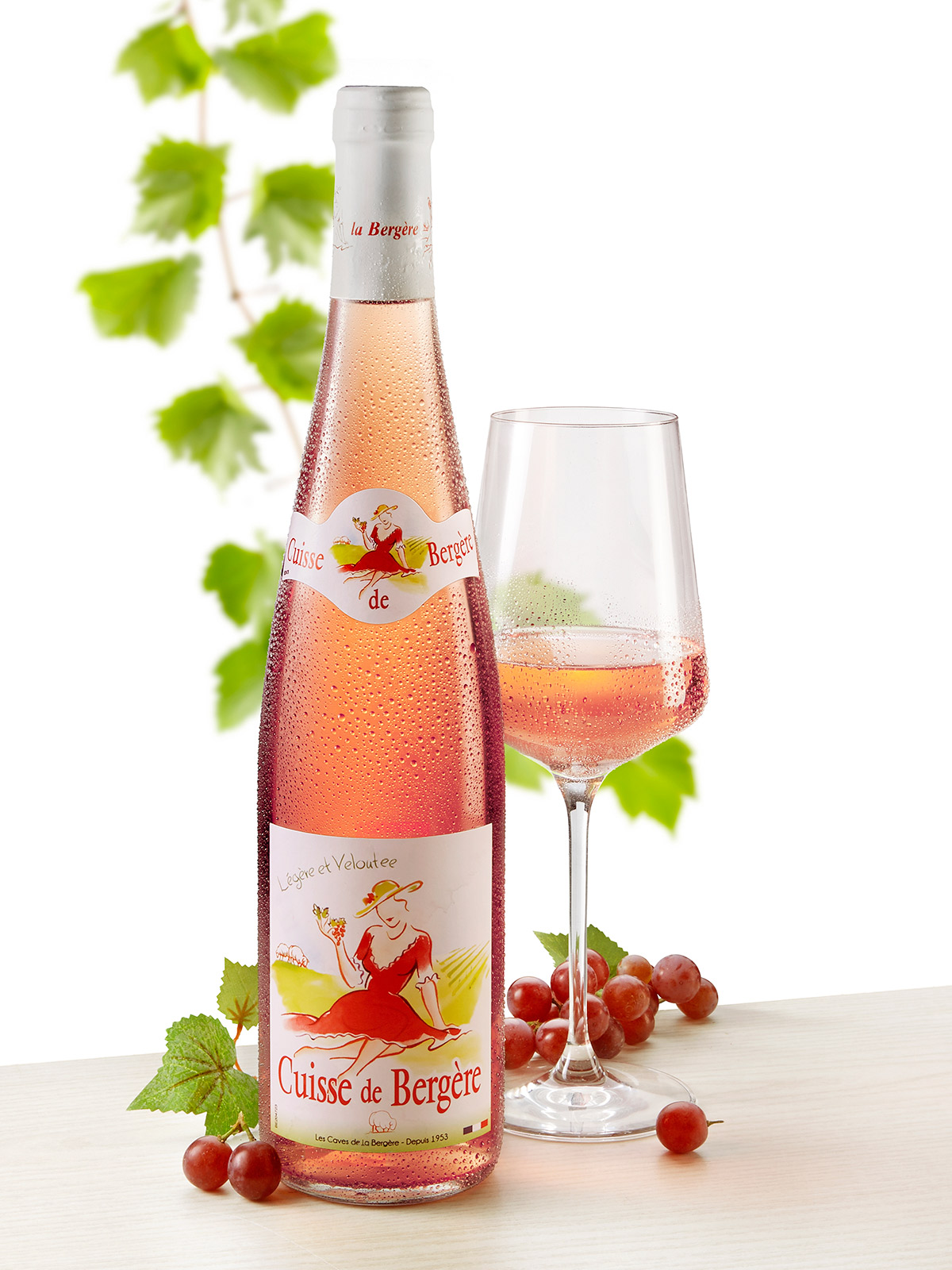 Rosé-Wein „Cuisse de Bergère“