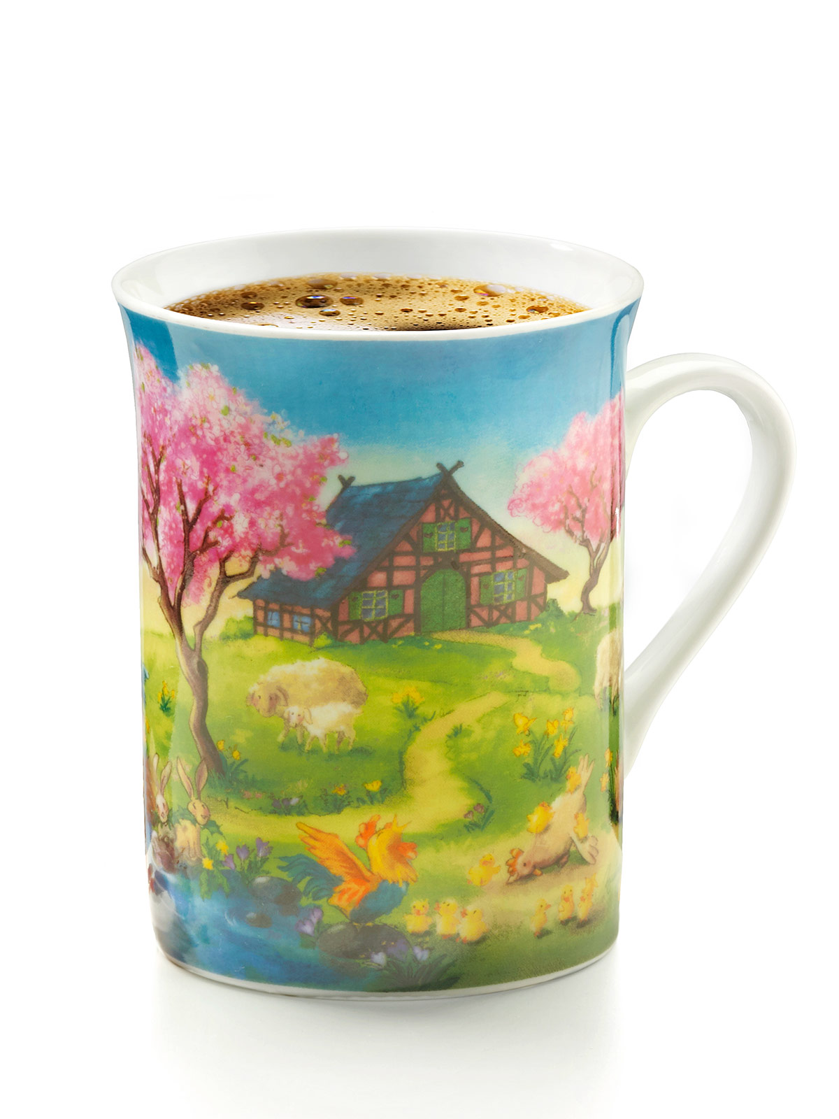 Kaffeebecher „Frühlingsglück“