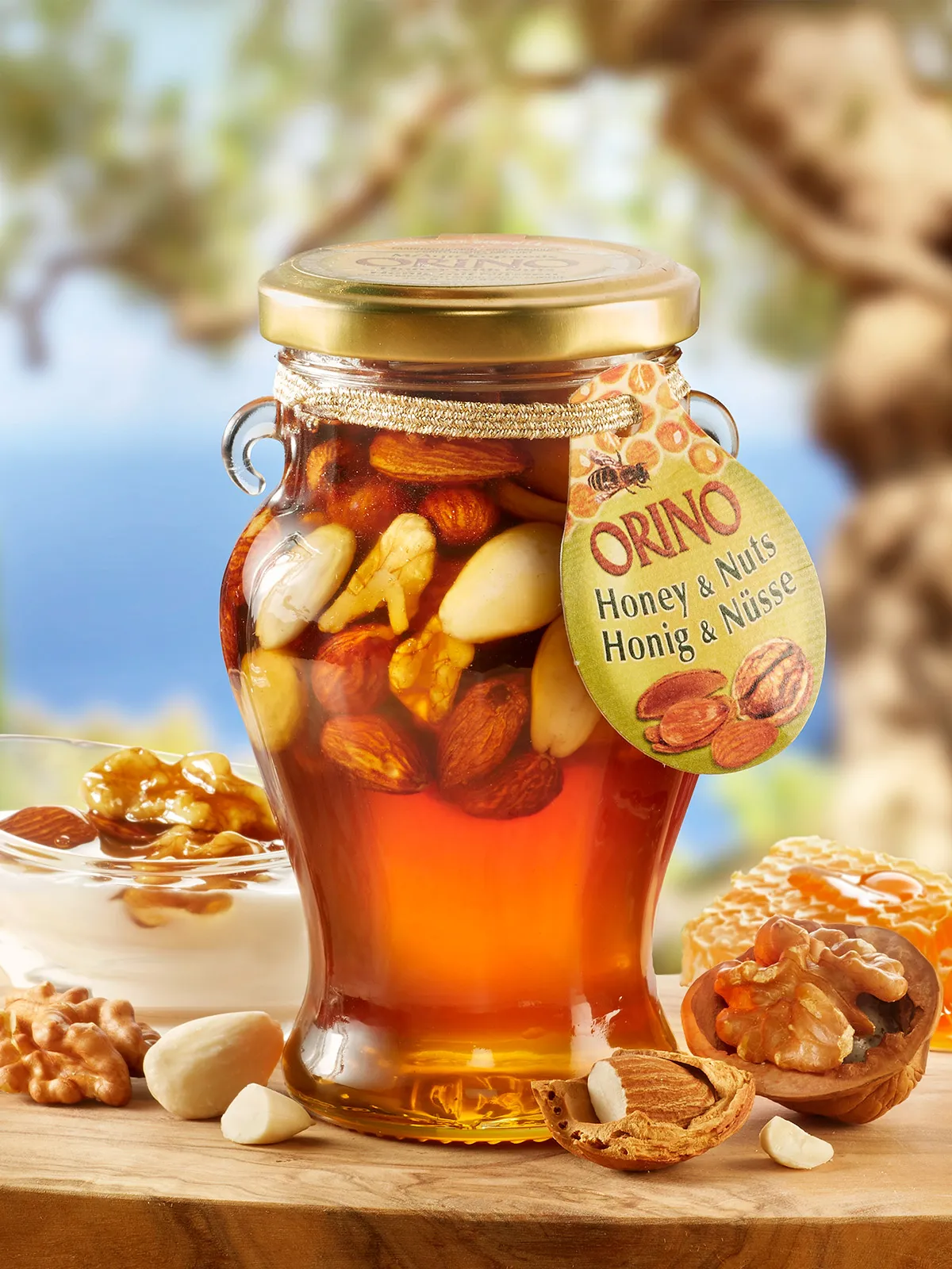 Honig mit Mandel & Walnuss