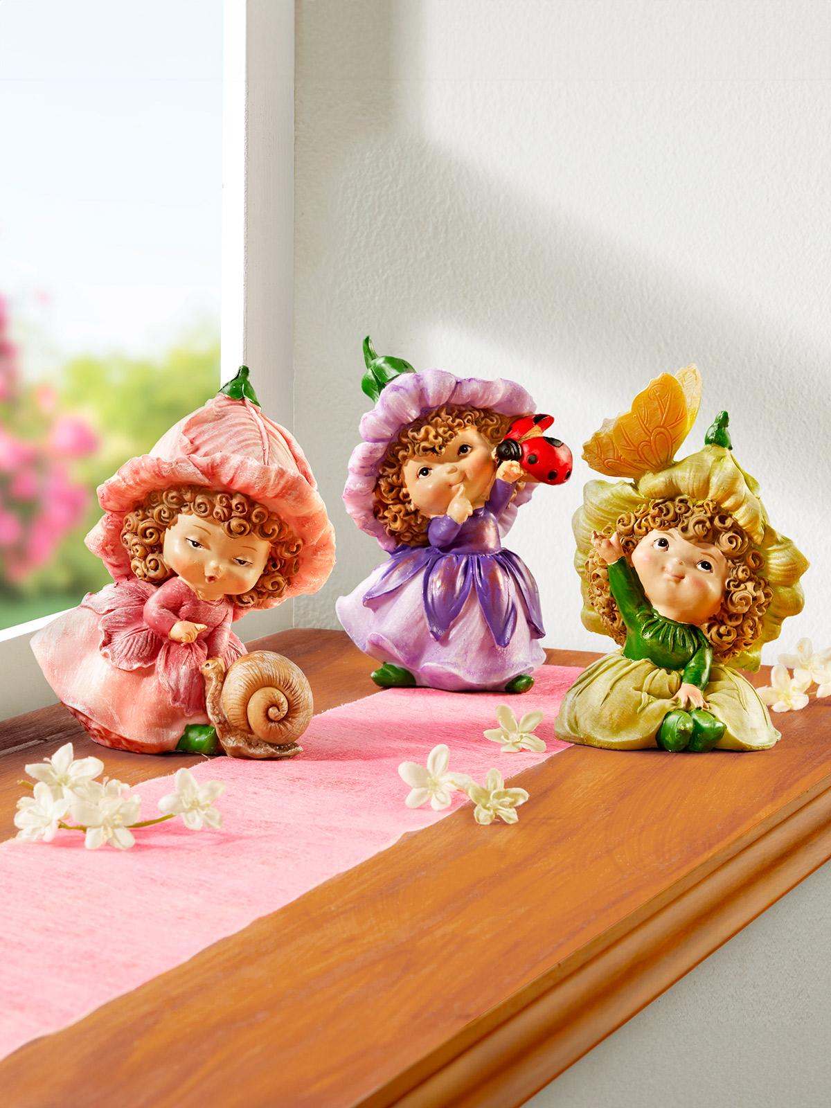 Blumenmädchen-Trio | 105602