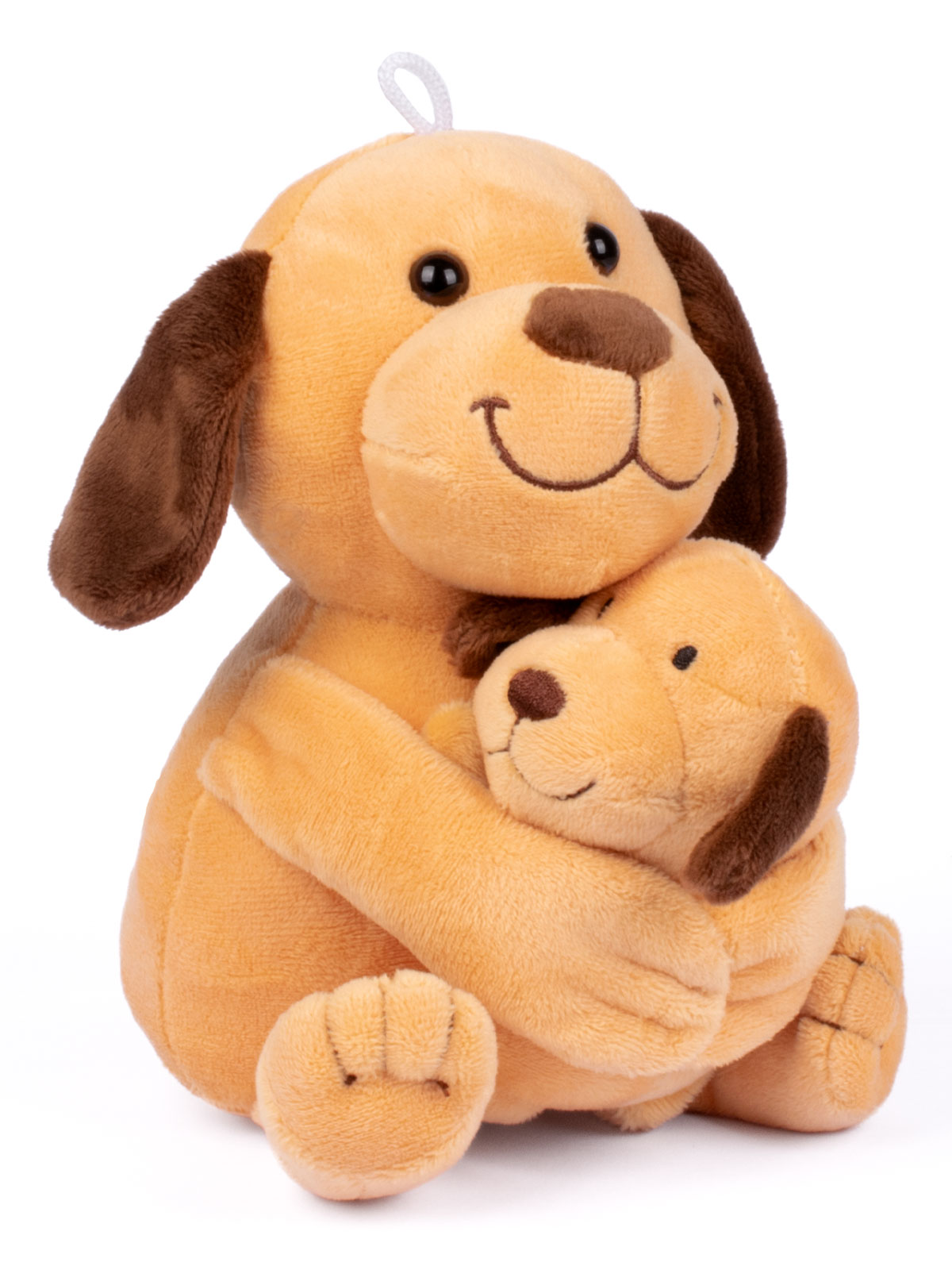 Plüsch-Hund mit Baby