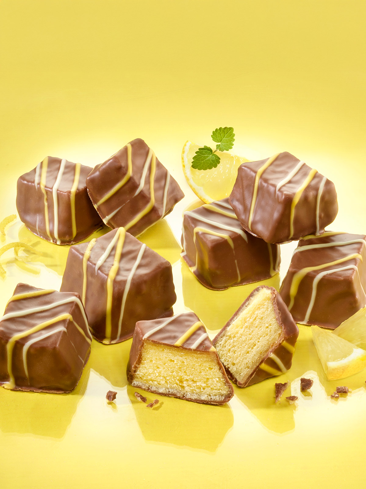 Limoncello Baumkuchen-Spitzen