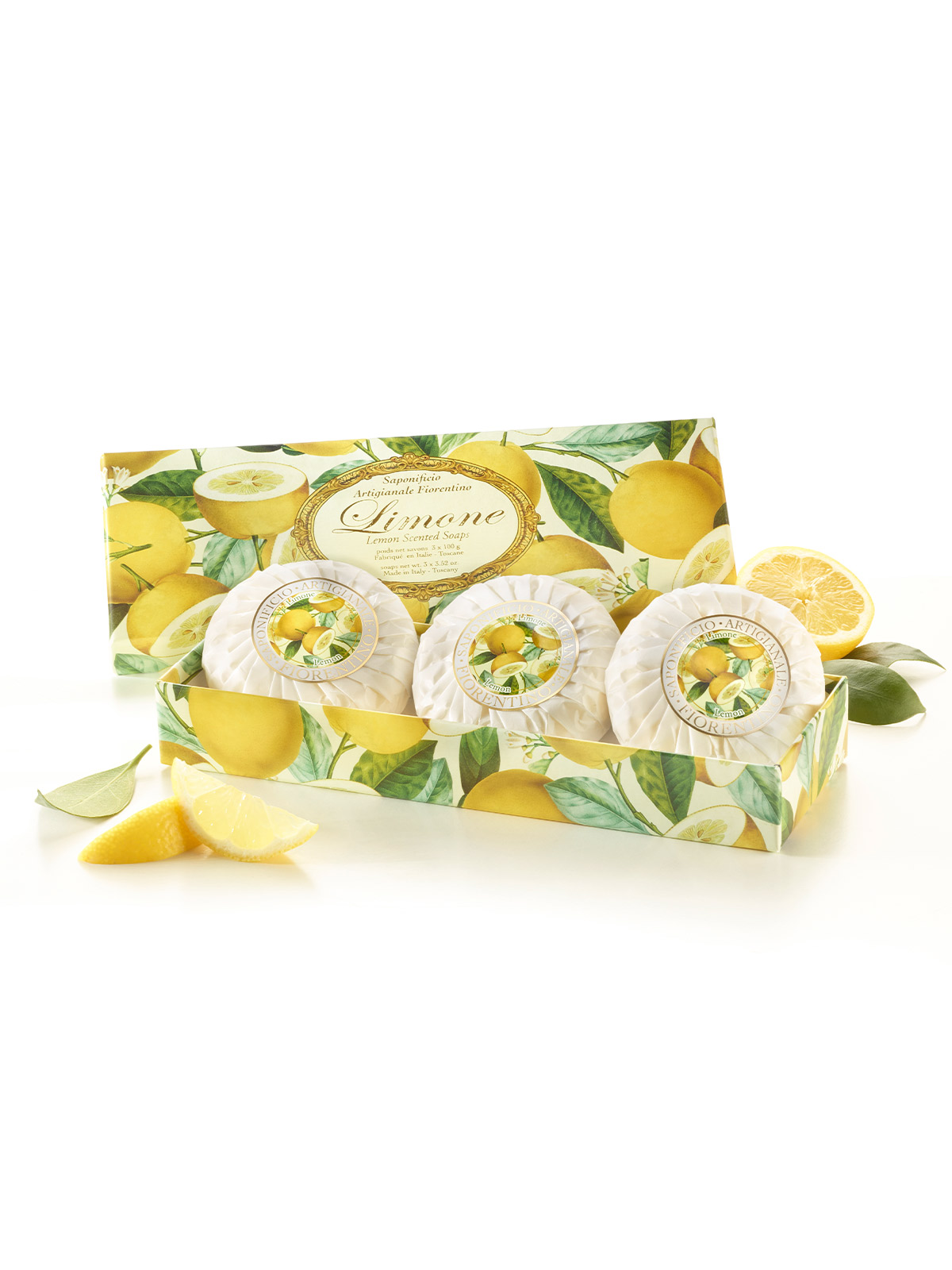 Florentiner Seifen-Trio „Limone” Florentiner Seifen-Trio „Limone”
