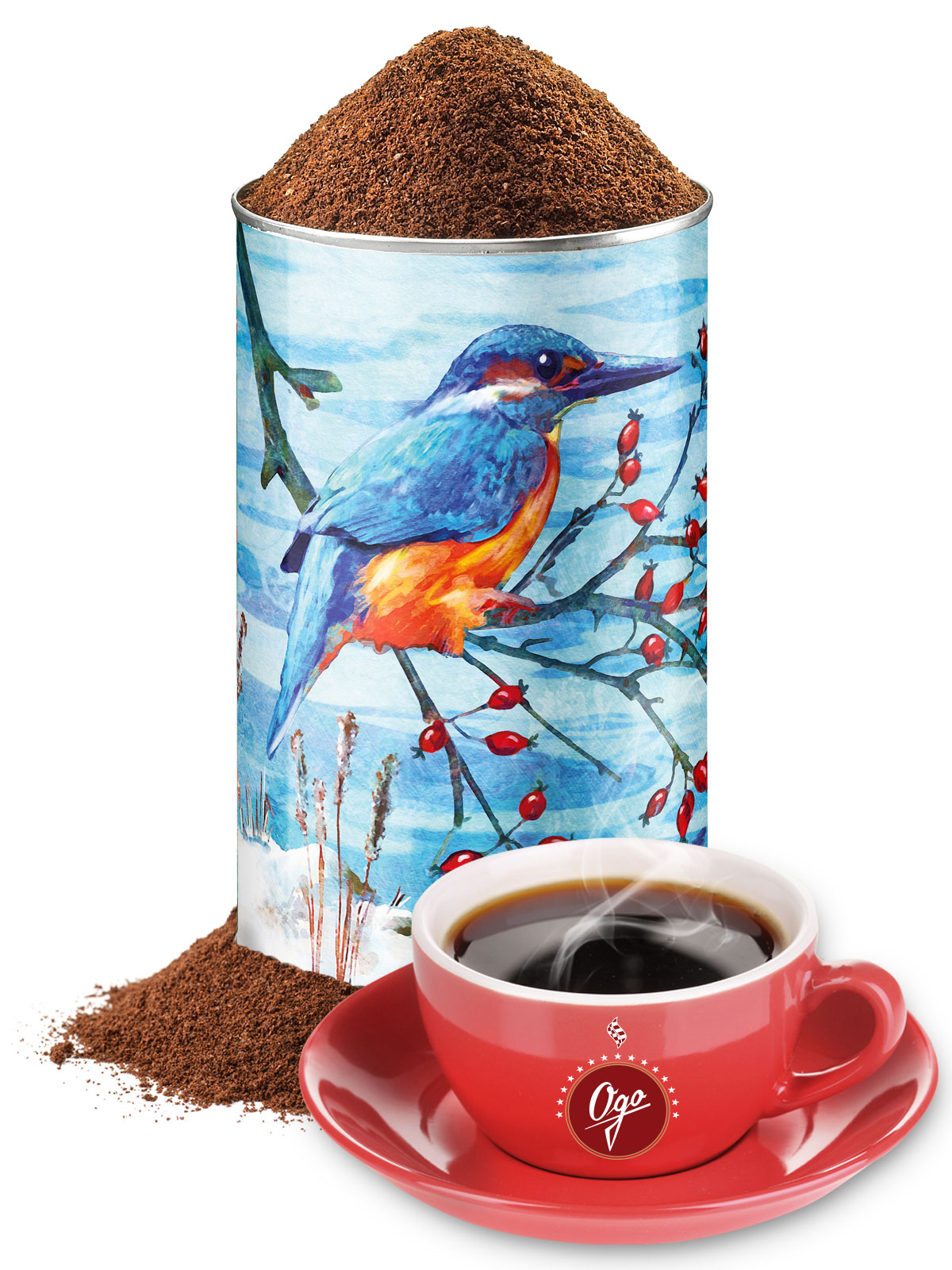 Festkaffee, gem. in Künstlerdose