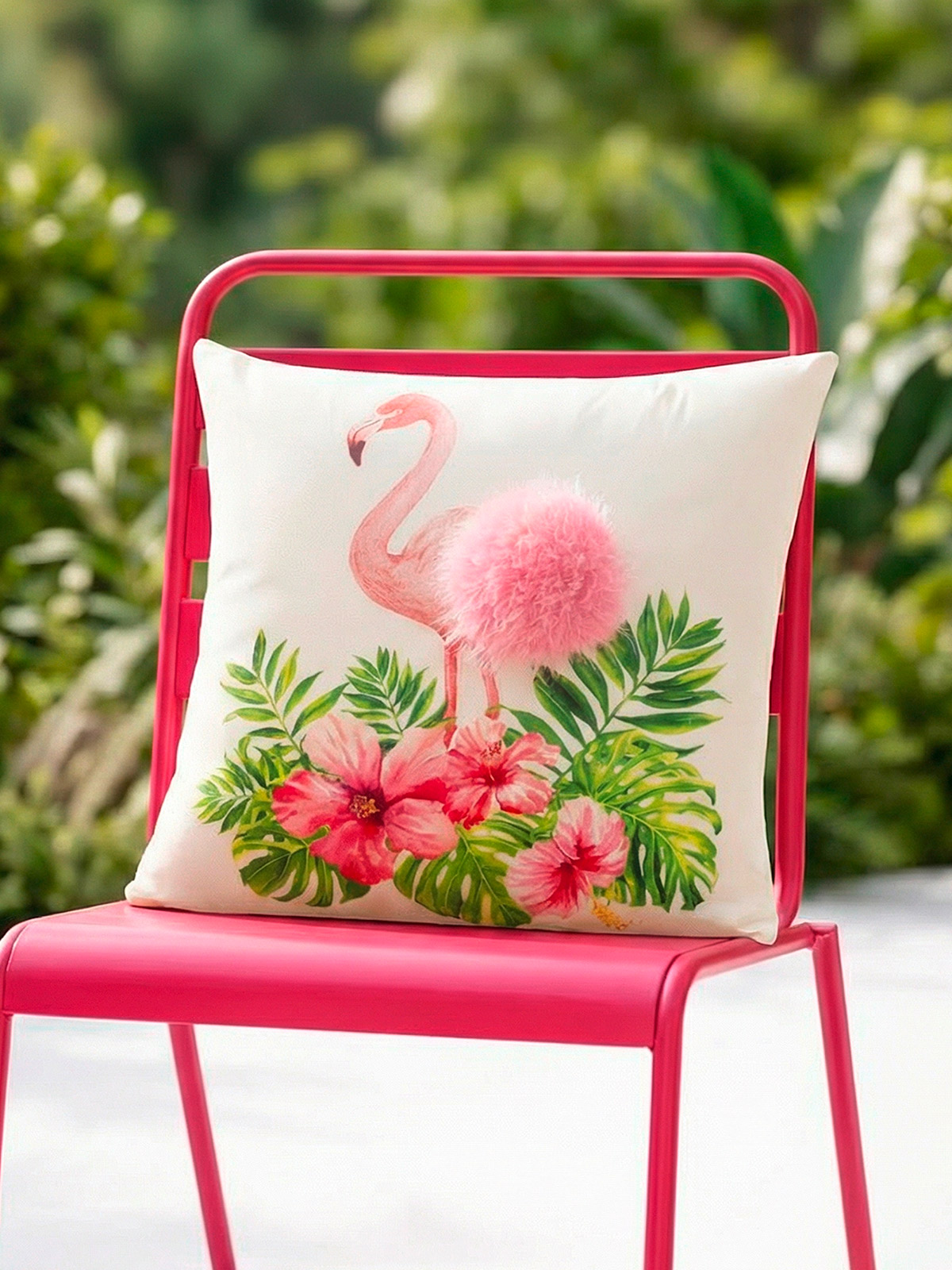 Kissenhülle „Flamingo“