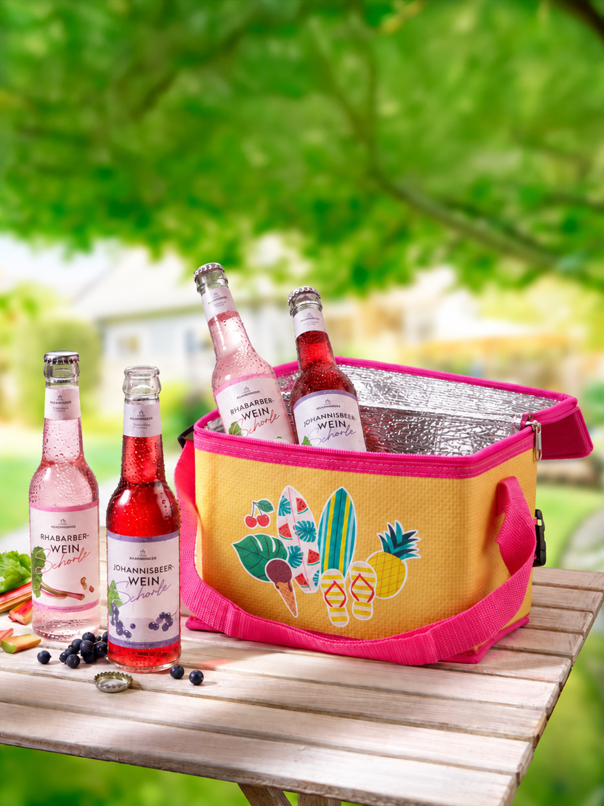 Gefüllte Kühltasche „Picknick“