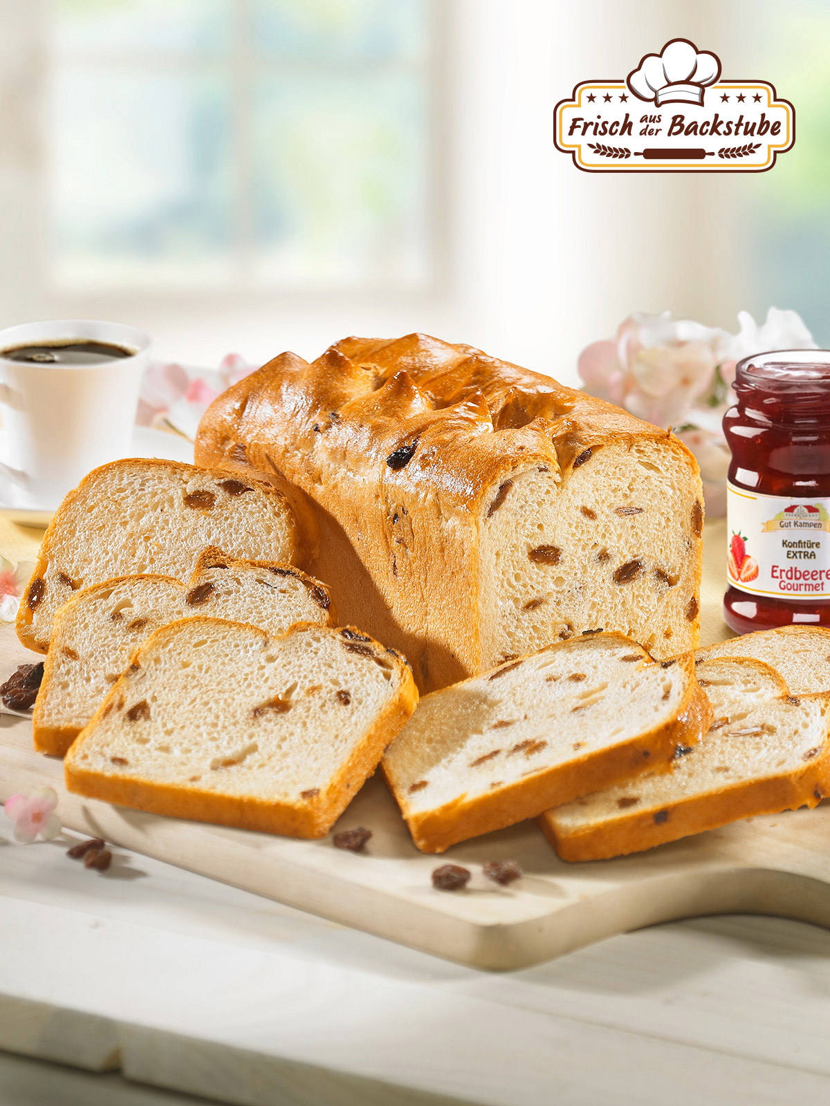 Rosinen-Butterstuten