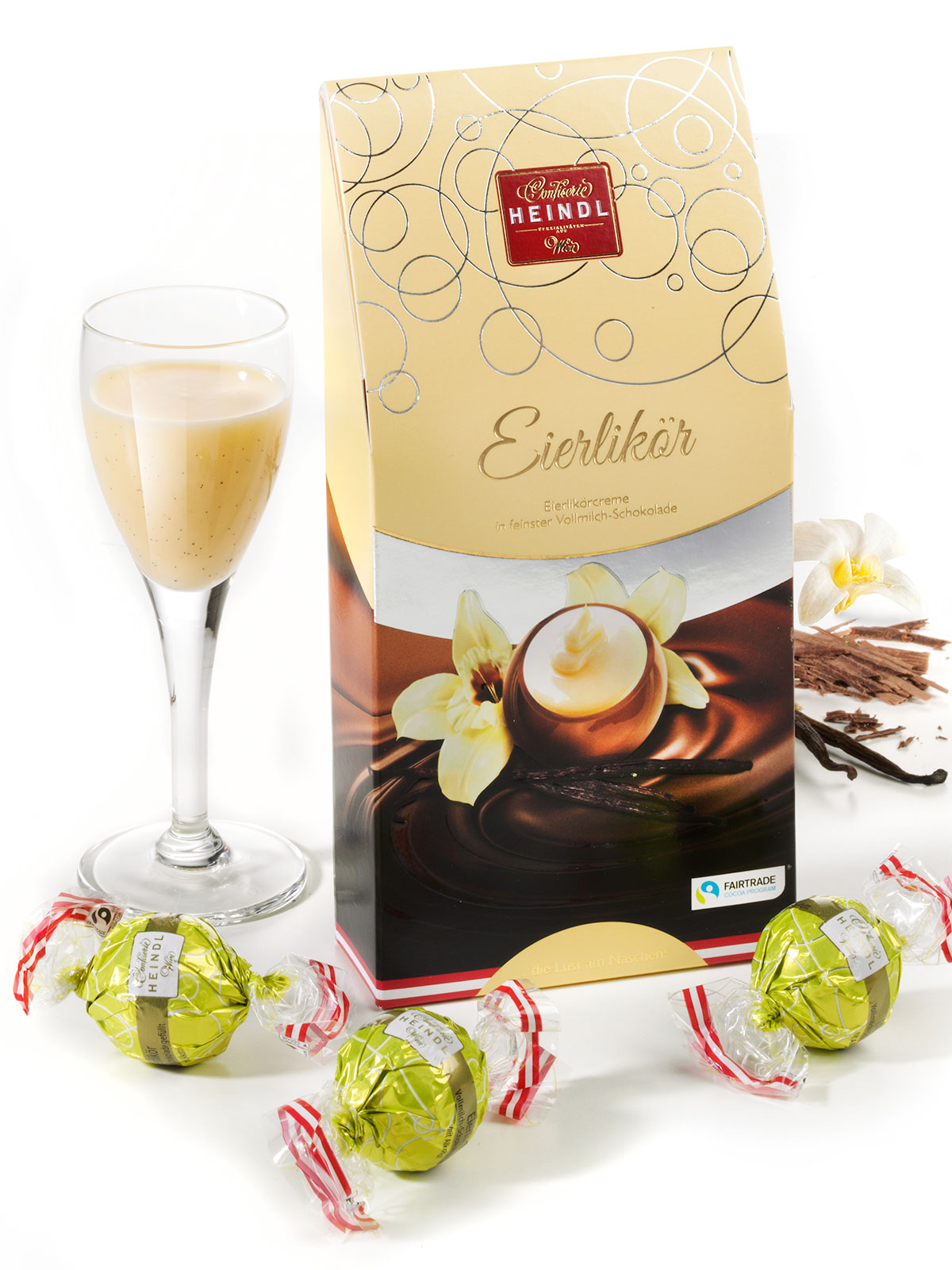 Confiserie-Eierlikör-Kugeln