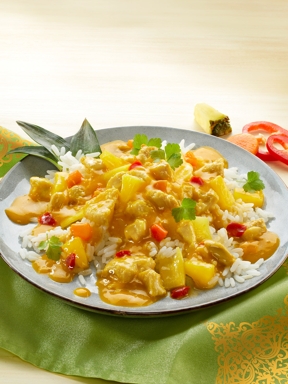 Hähnchen-Curry