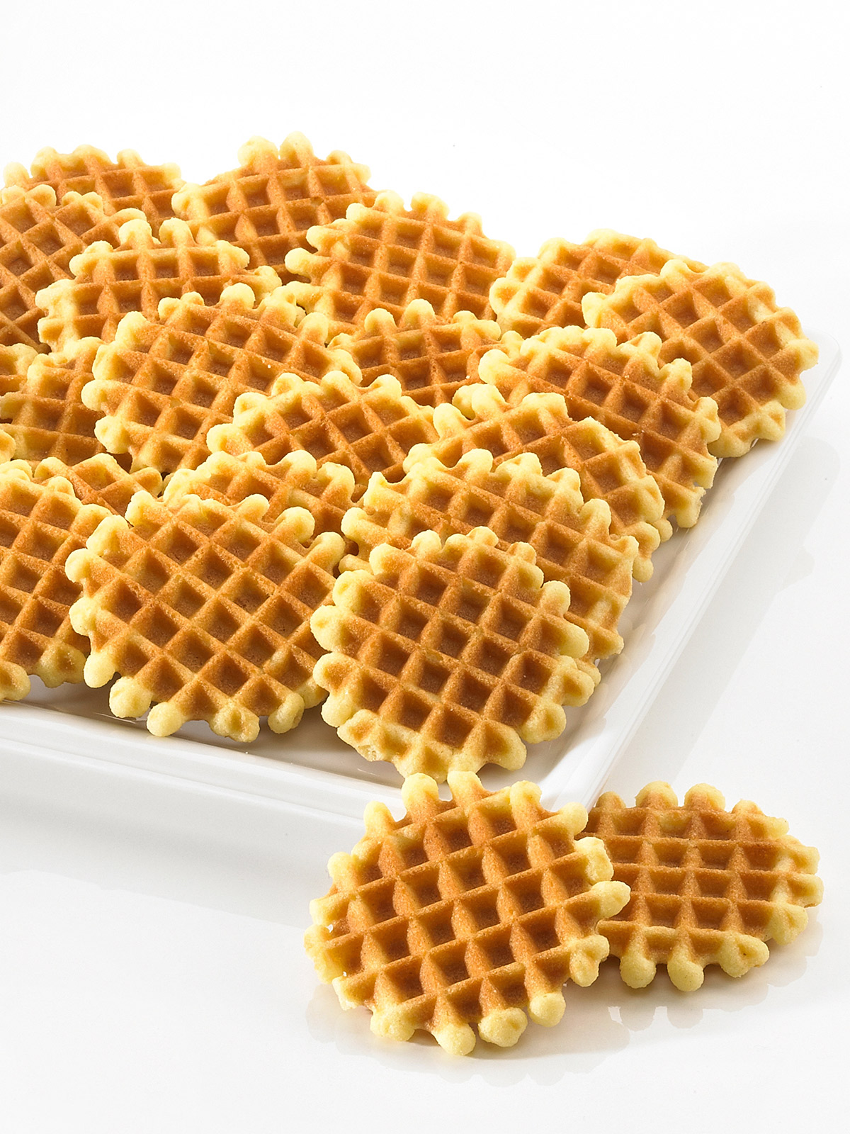 Butter-Miniwaffeln