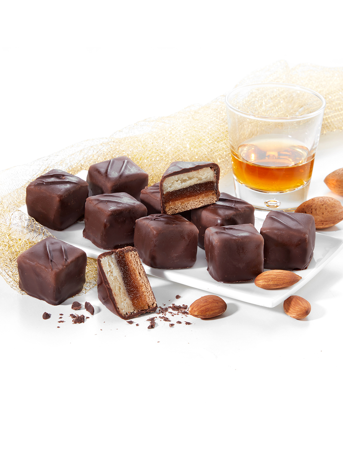 Dominosteine mit Rum