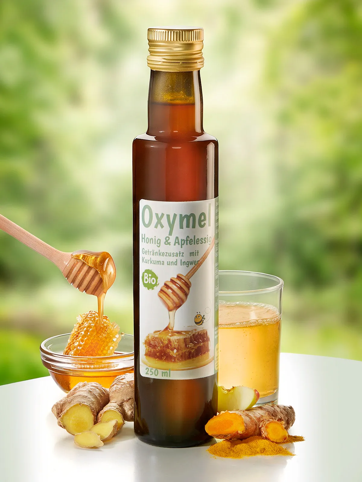 BIO Oxymel „Kurkuma & Ingwer“