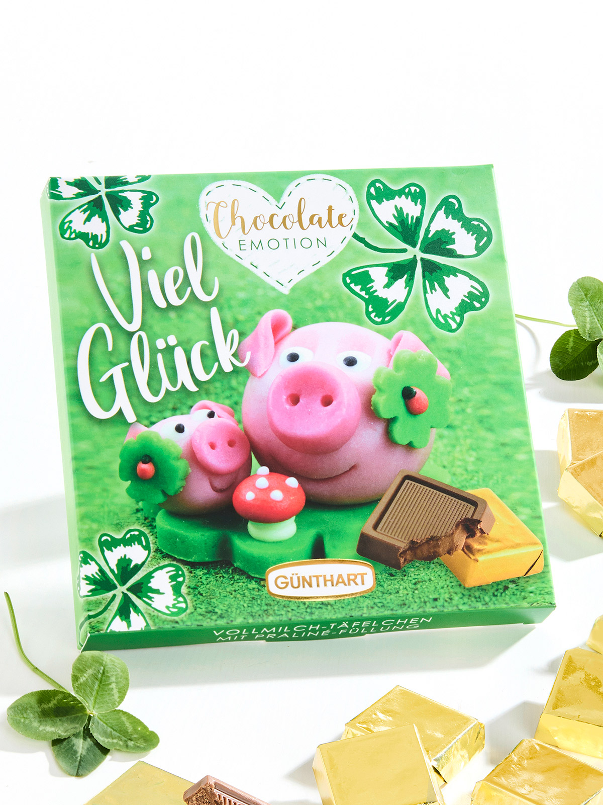 Präsent „Viel Glück“