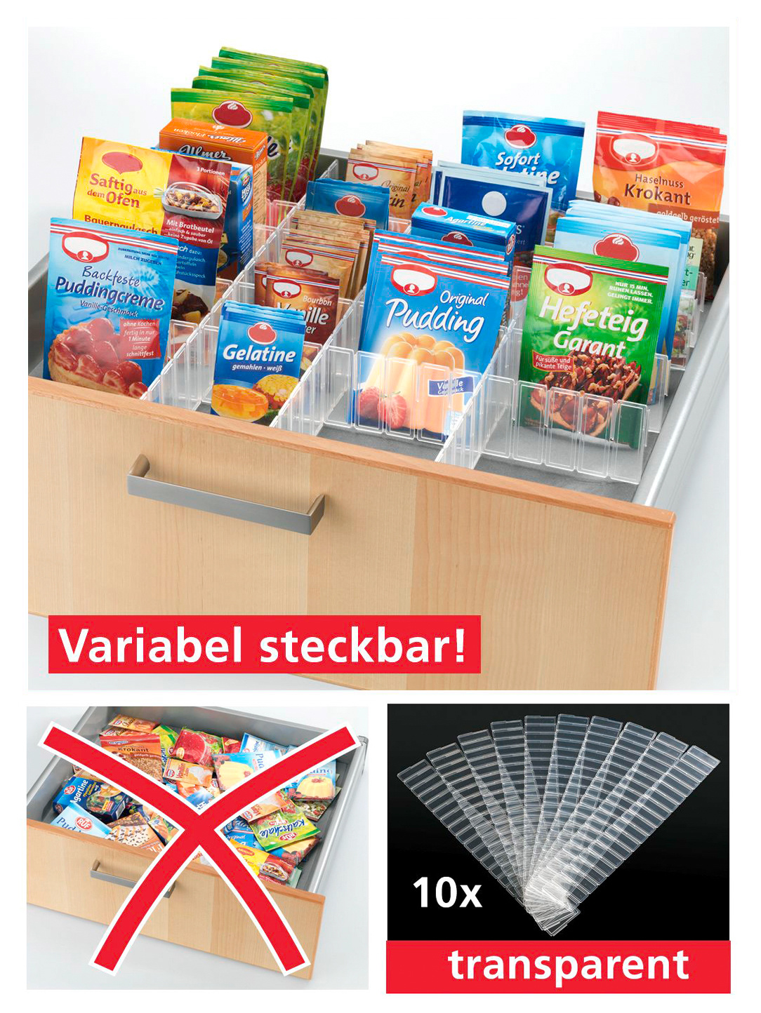 Schubladen-Stecksystem