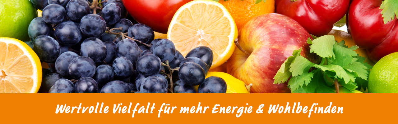 Frisches Obst für Energie und Wohlbefinden – Äpfel, Trauben, Zitrusfrüchte