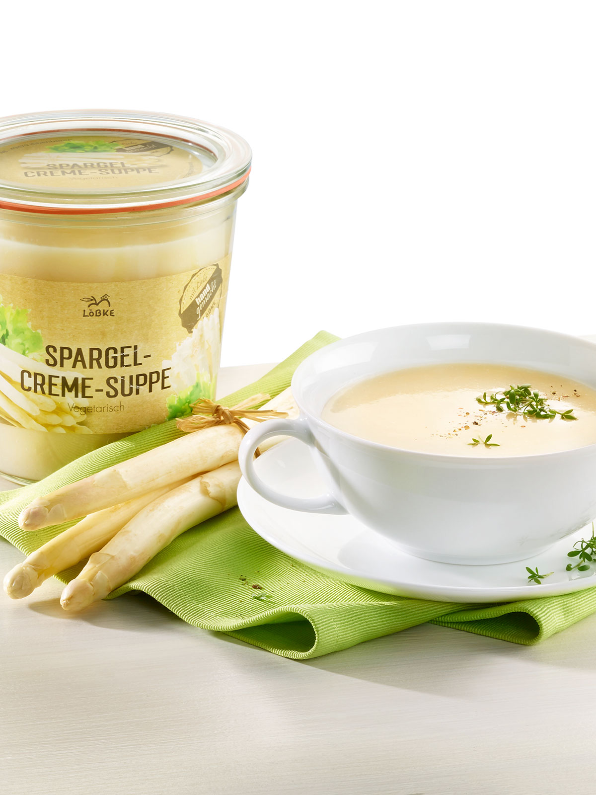 Spargel-Creme-Suppe Im Weckglas | 102655