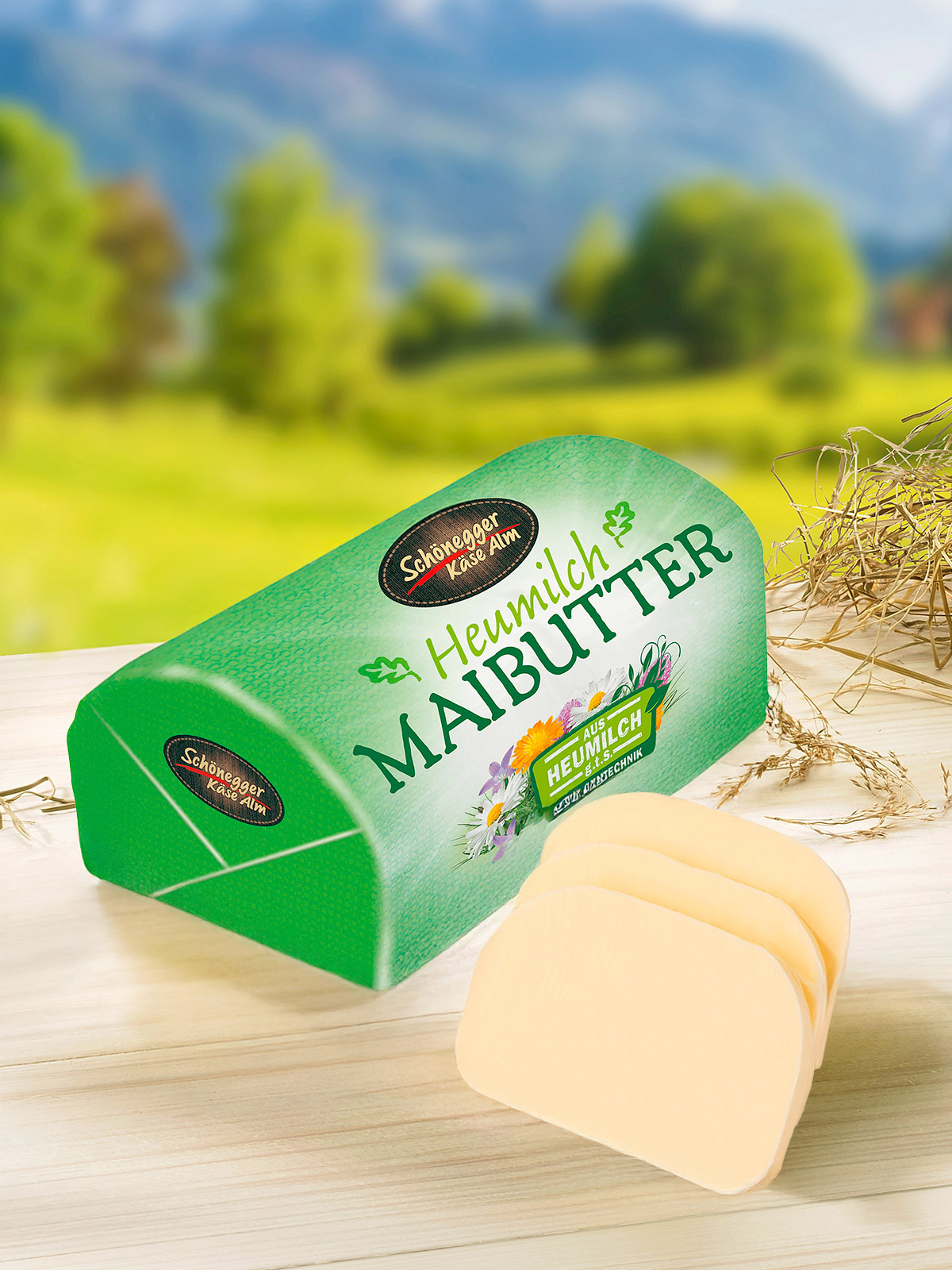 Heumilch Almbutter  