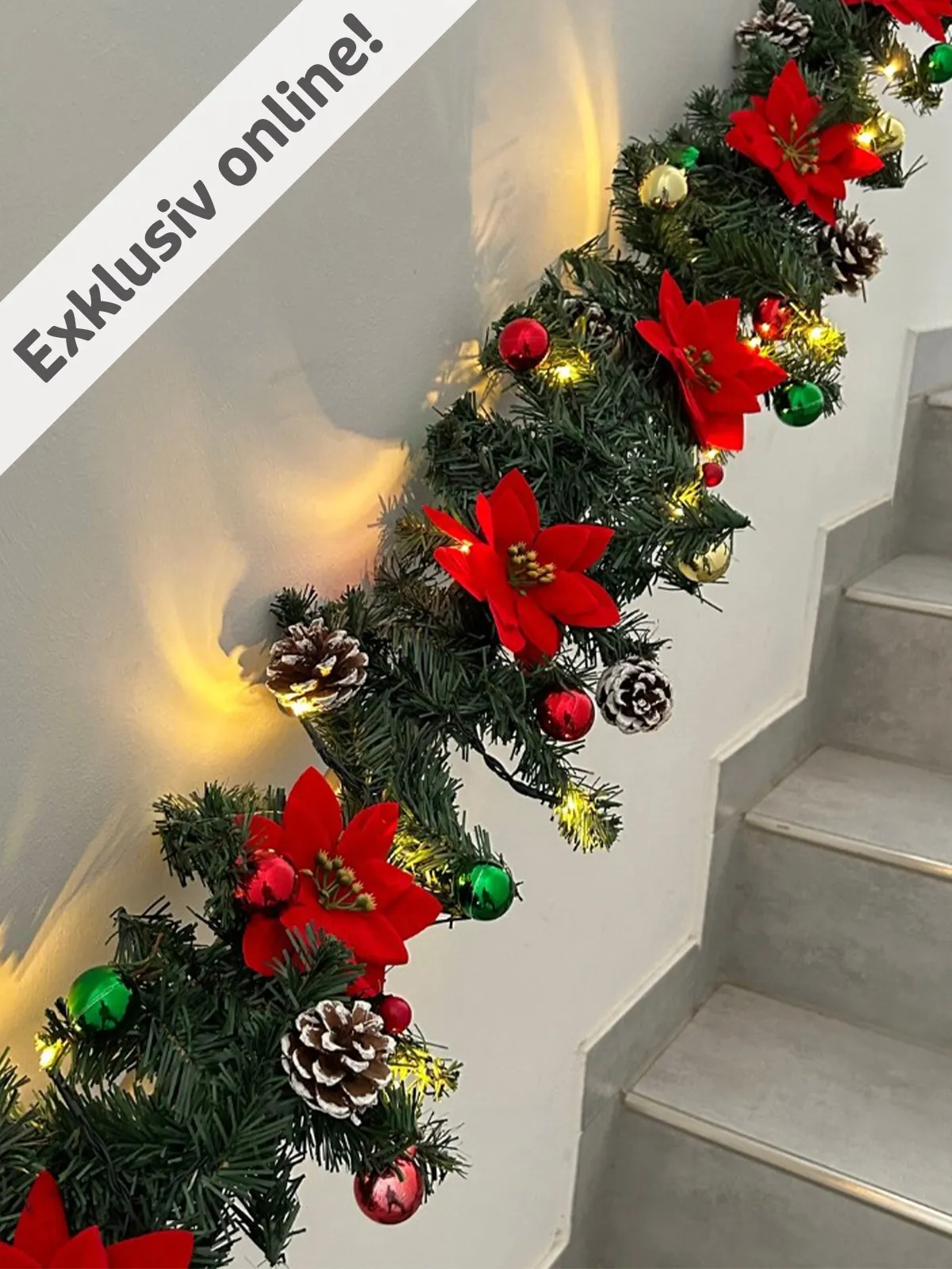 Weihnachtsgirlande „Weihnachtsstern“