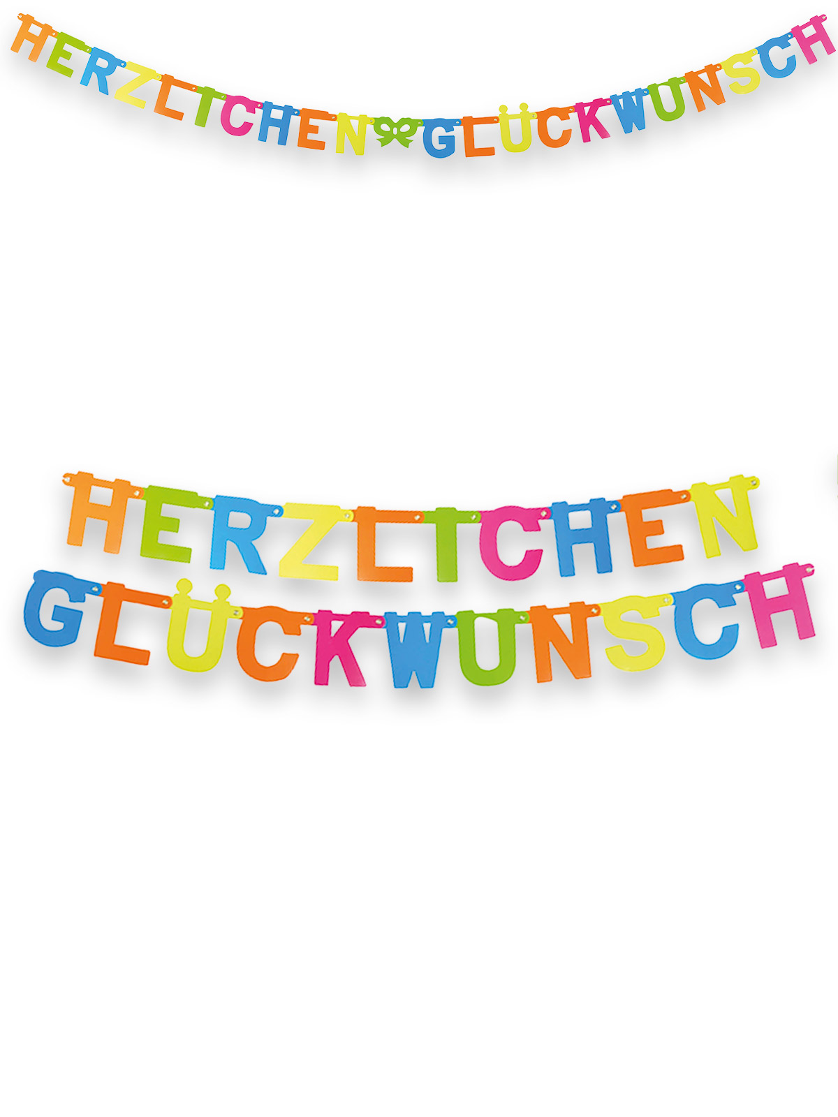 Glückwunsch-Banner