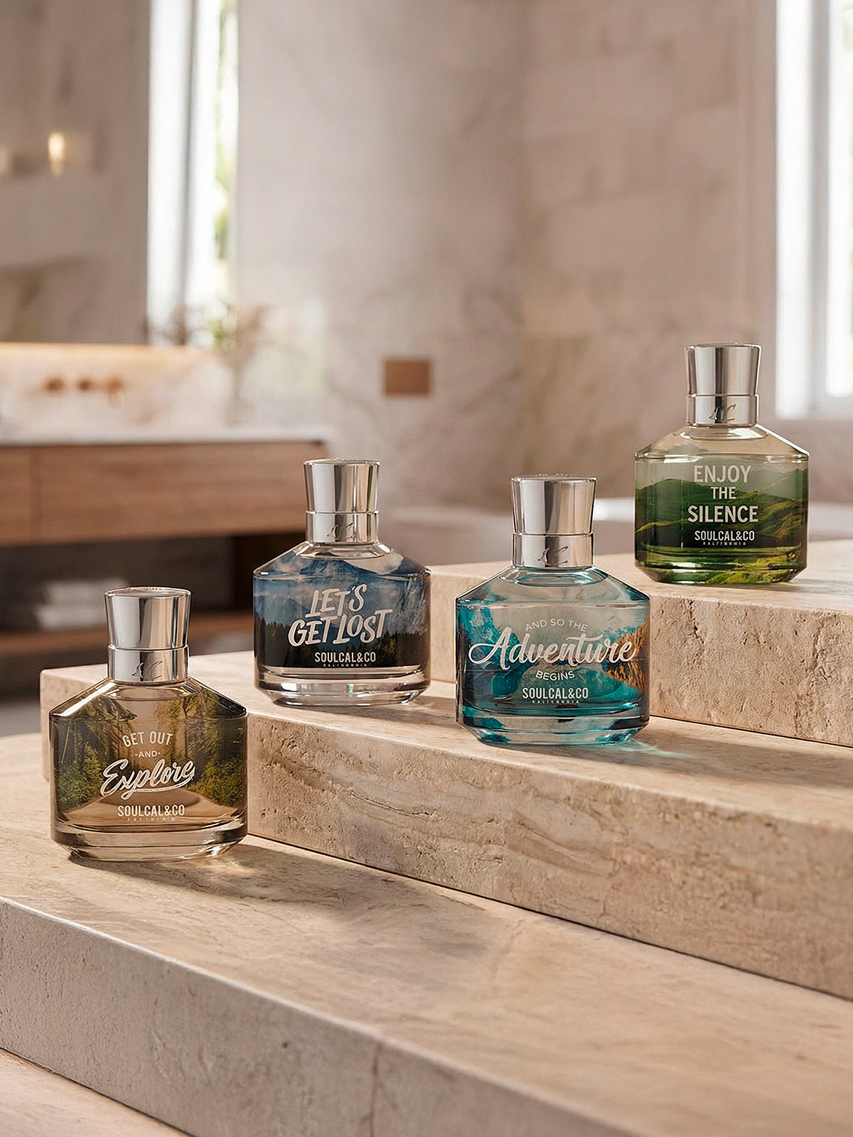 Eau de Toilette „Texas“, 4er Set