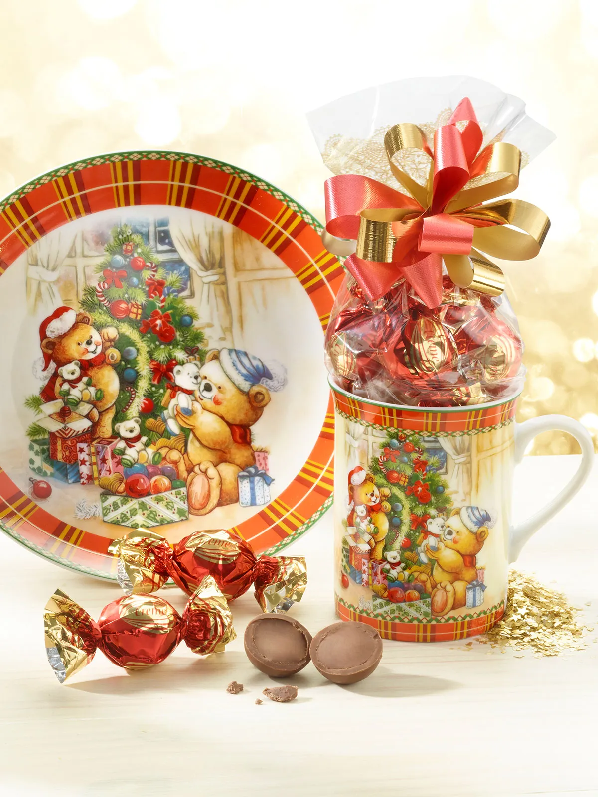 Kaffeeset „Bärenweihnacht“