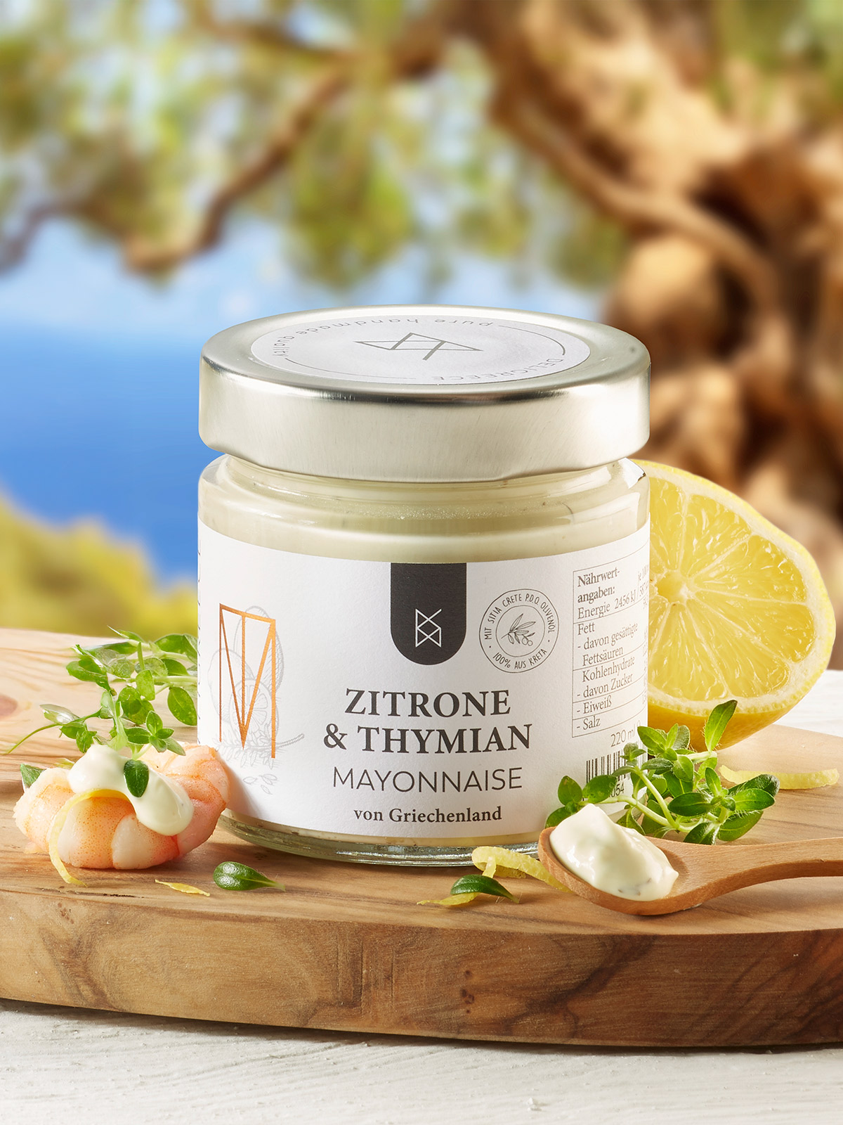 Zitronen-Thymian-Mayonnaise