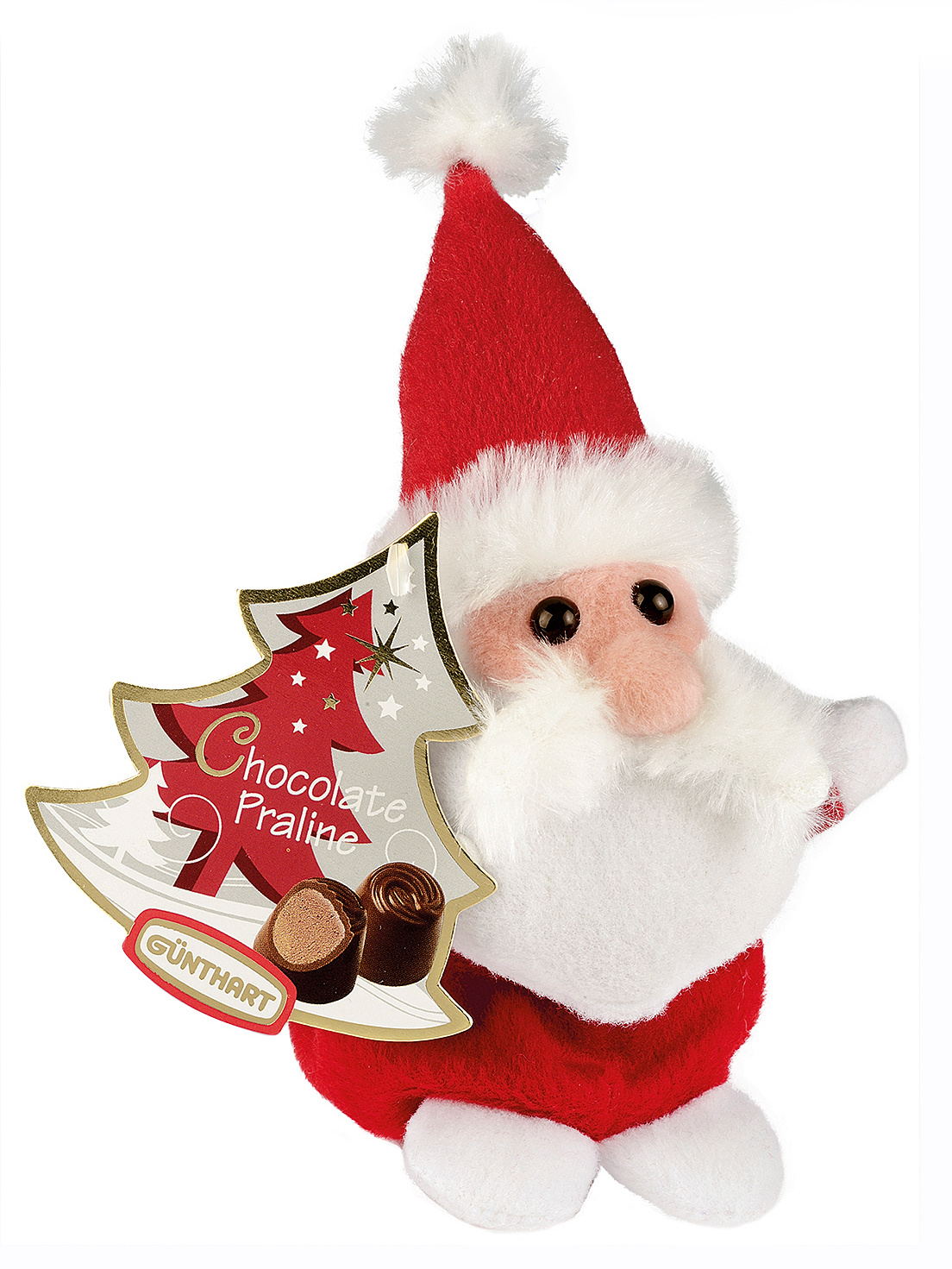 Süßer Plüsch-Nikolaus